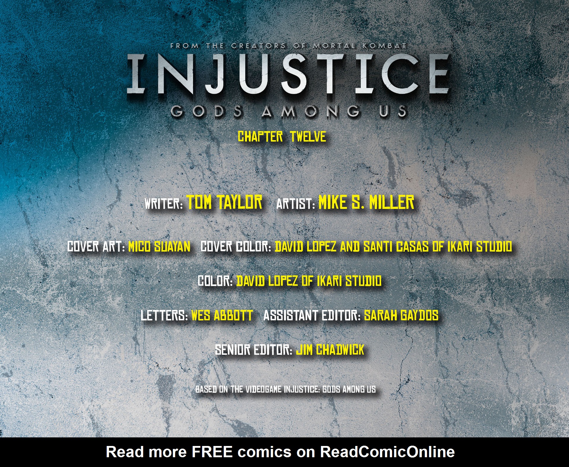 Read online Injustice: Gods Among Us [I] comic -  Issue #12 - 2