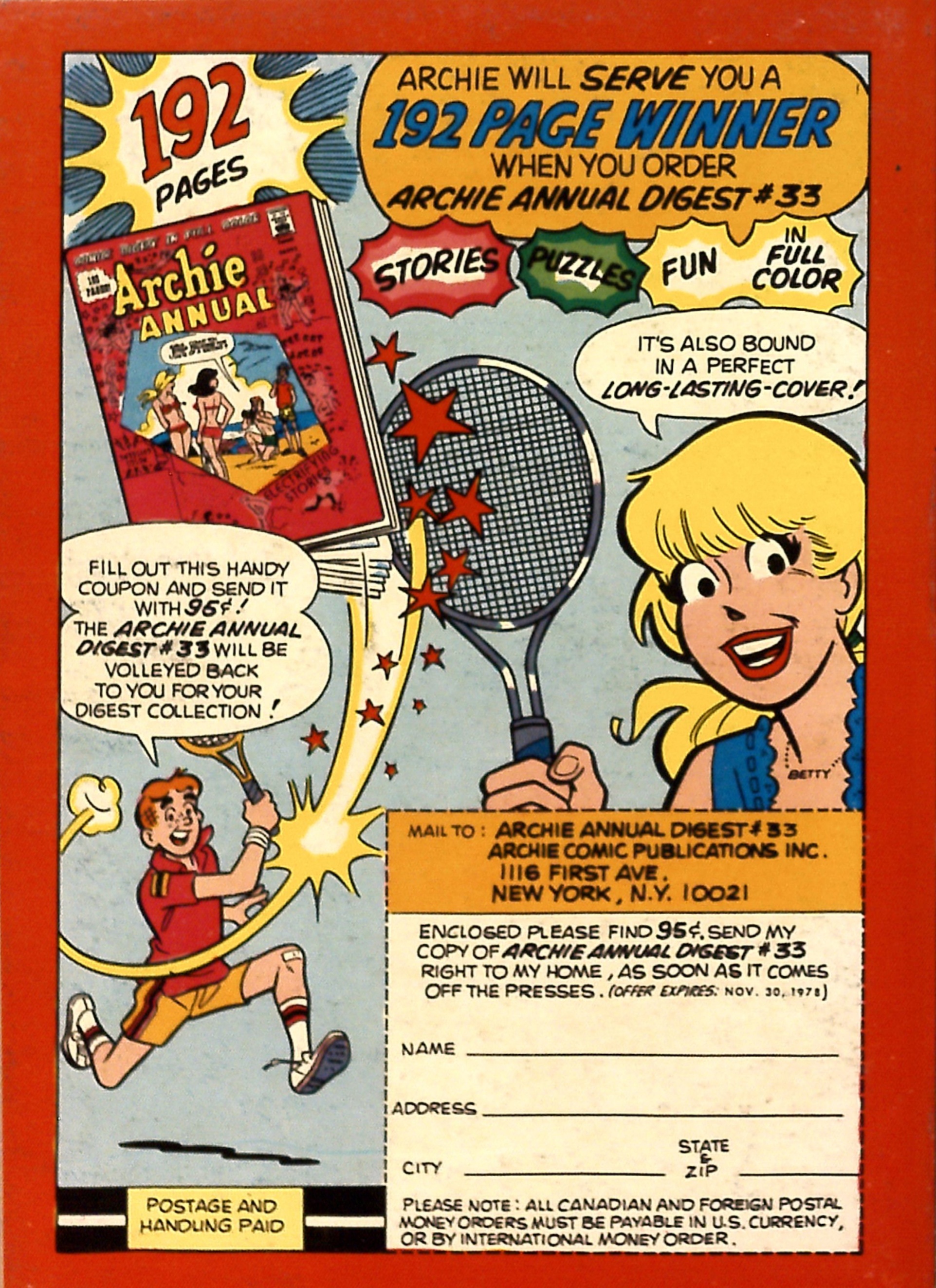 Read online Archie...Archie Andrews, Where Are You? Digest Magazine comic -  Issue #7 - 148