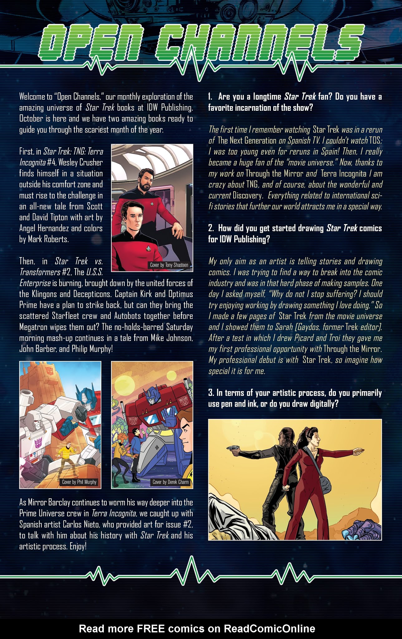 Read online Star Trek vs. Transformers comic -  Issue #2 - 23