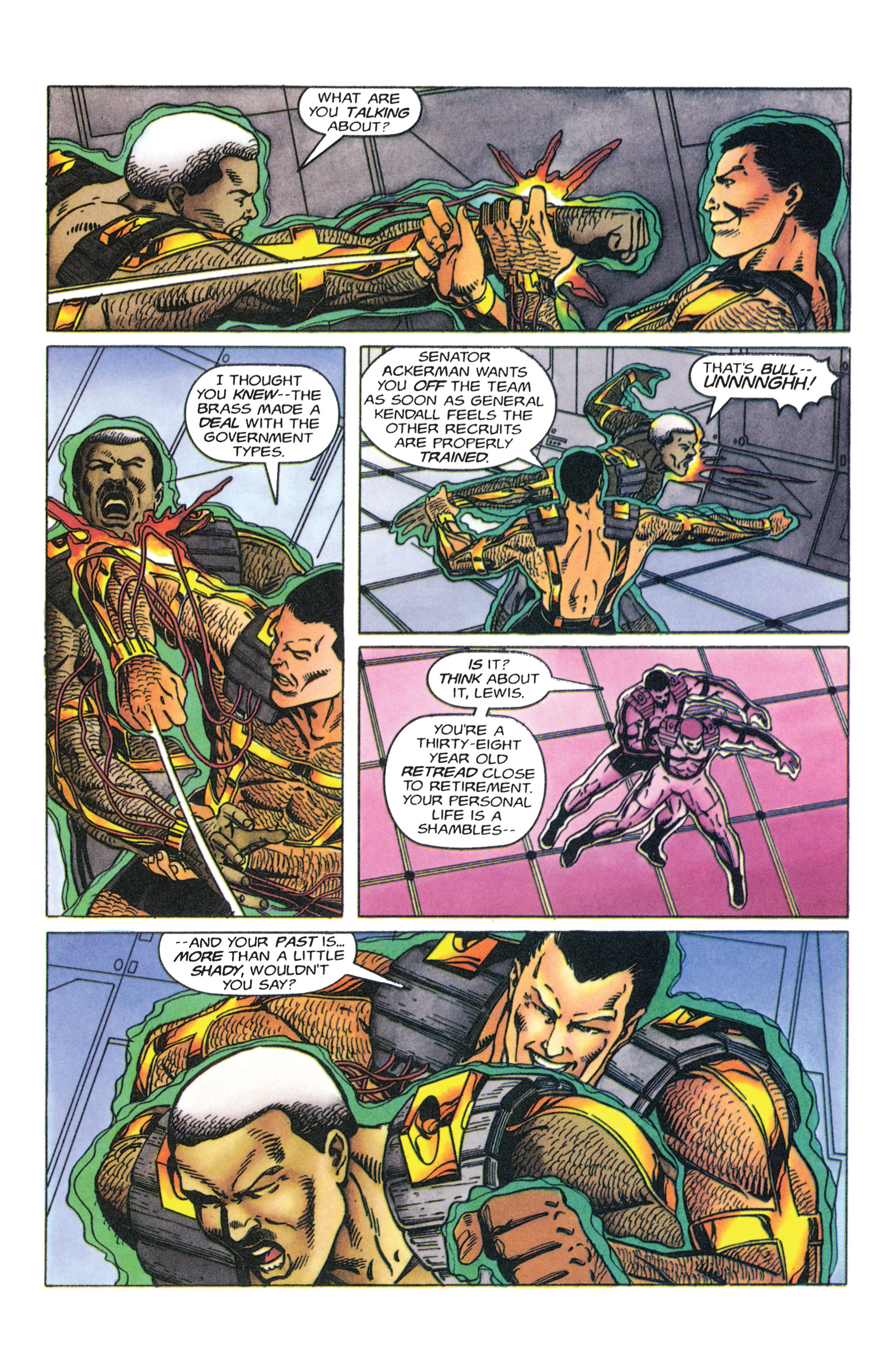 Read online Armorines comic -  Issue #4 - 4