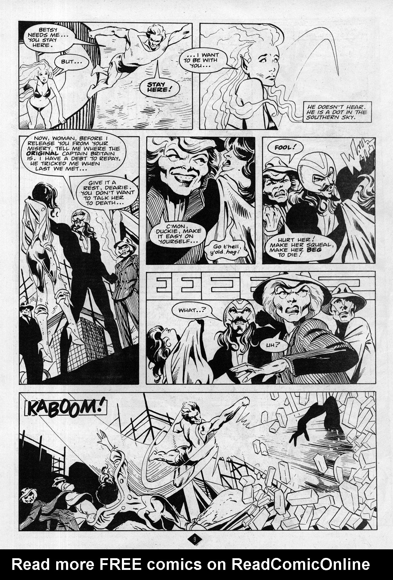 Read online Captain Britain (1985) comic -  Issue #13 - 9