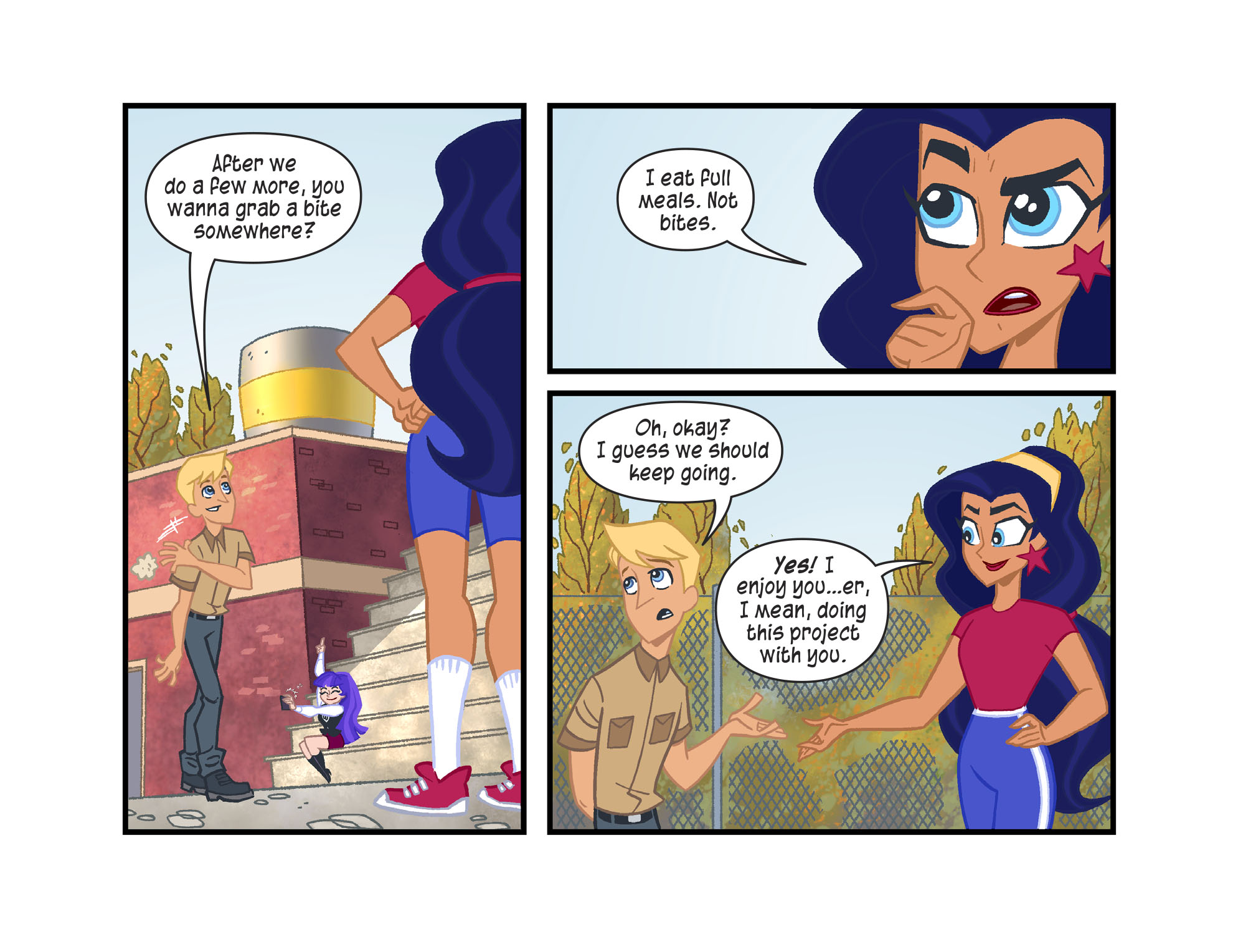 Read online DC Super Hero Girls: Weird Science comic -  Issue #6 - 10
