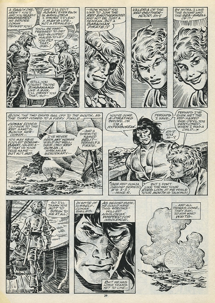 Read online The Savage Sword Of Conan comic -  Issue #196 - 31