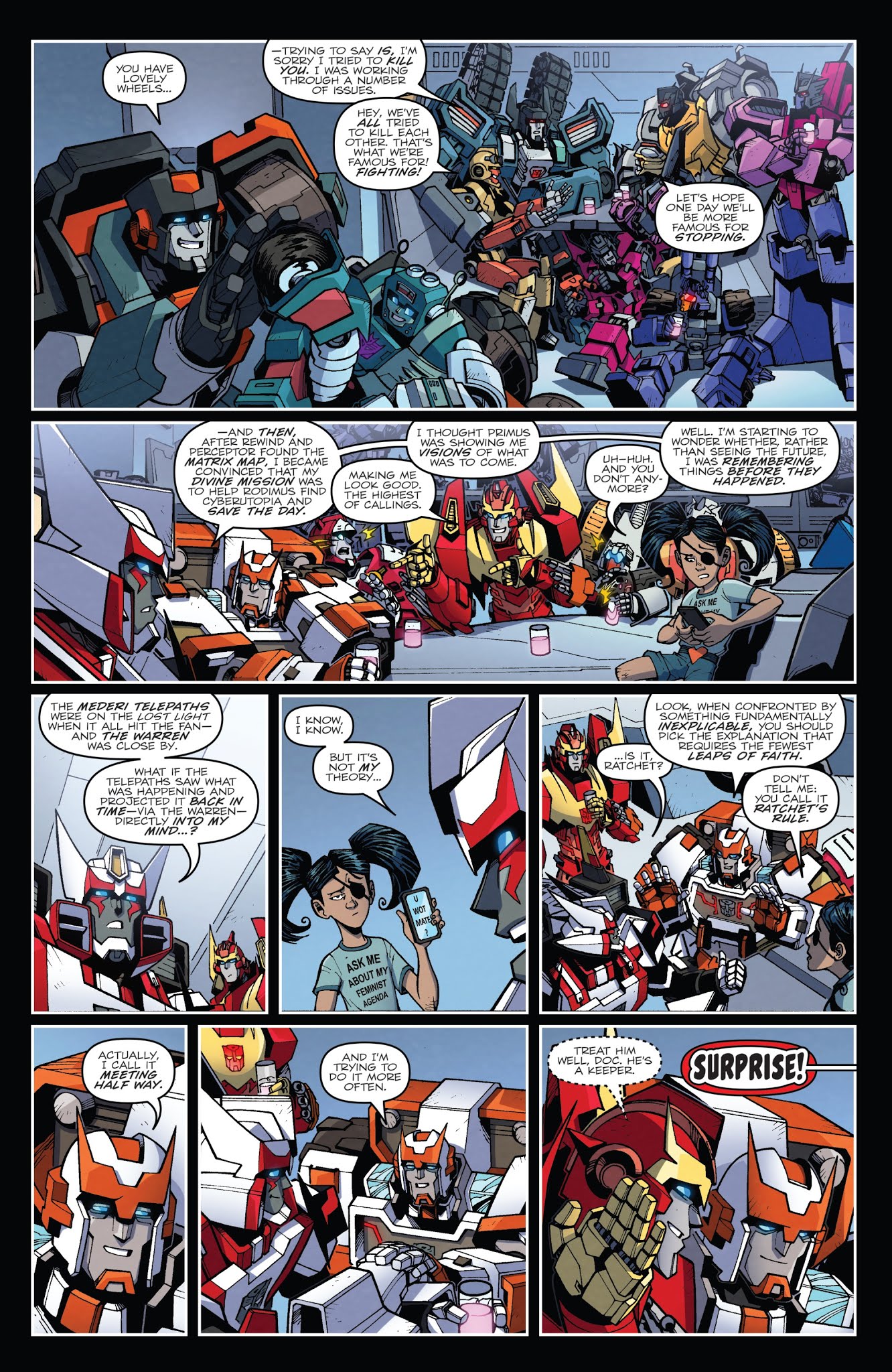 Read online Transformers: Lost Light comic -  Issue #25 - 12