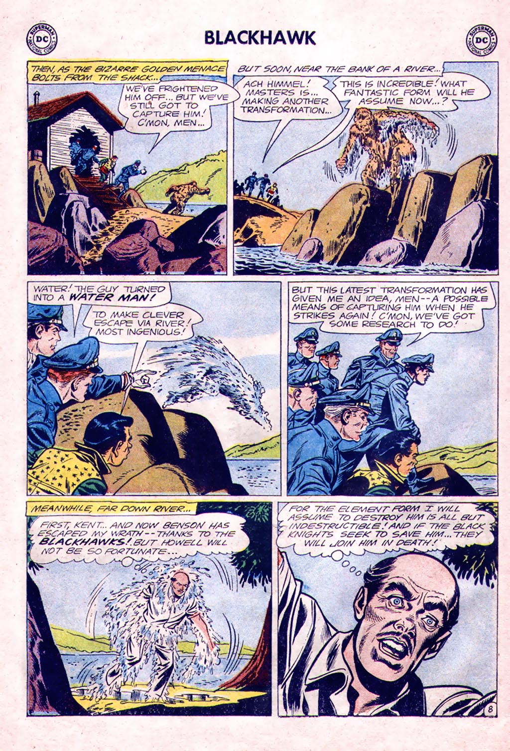 Read online Blackhawk (1957) comic -  Issue #195 - 10
