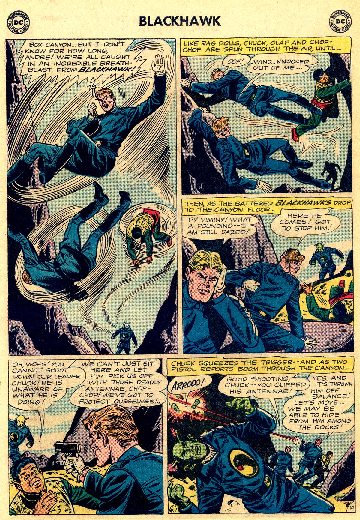 Read online Blackhawk (1957) comic -  Issue #177 - 18