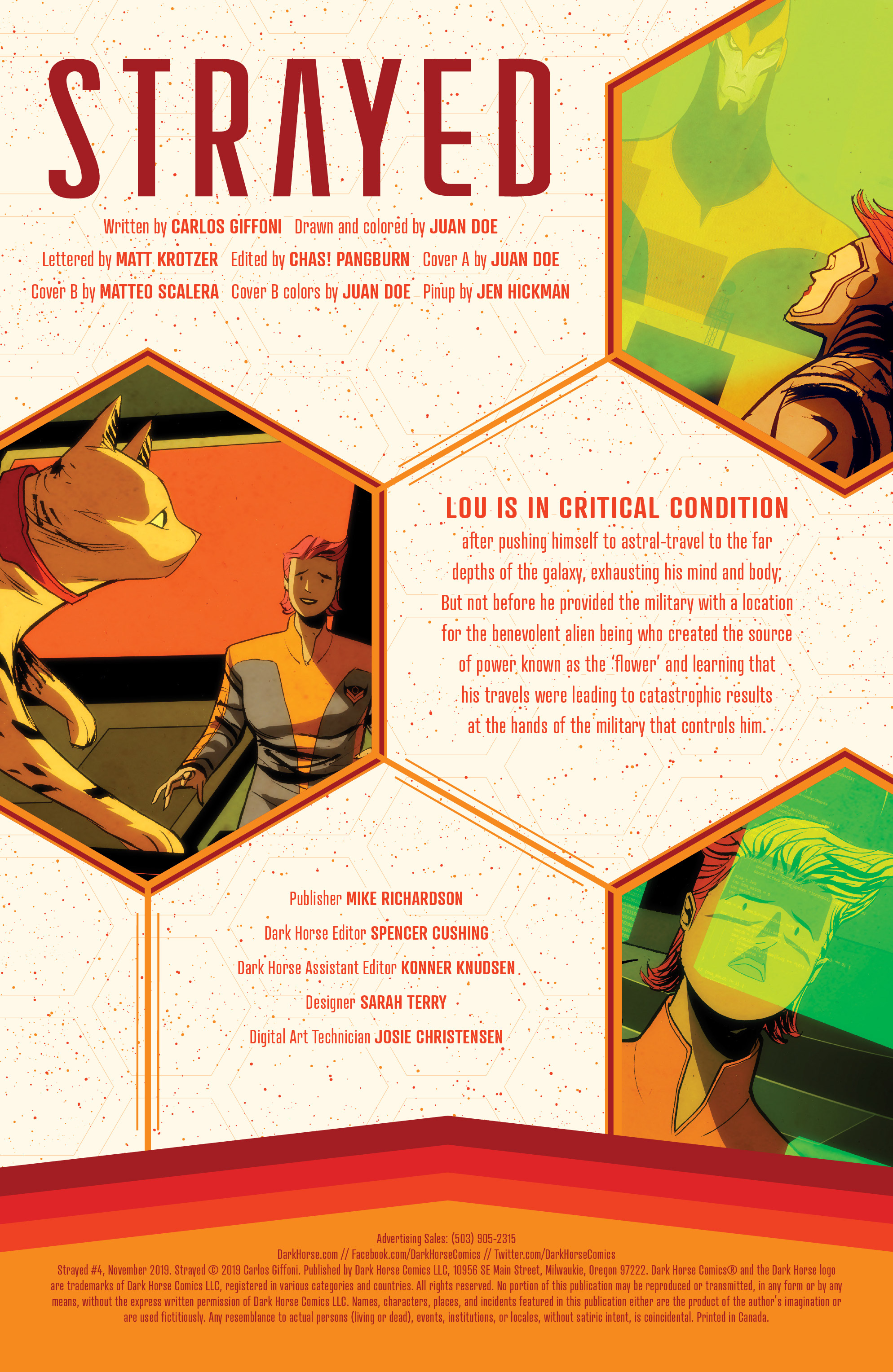 Read online Strayed comic -  Issue #4 - 2