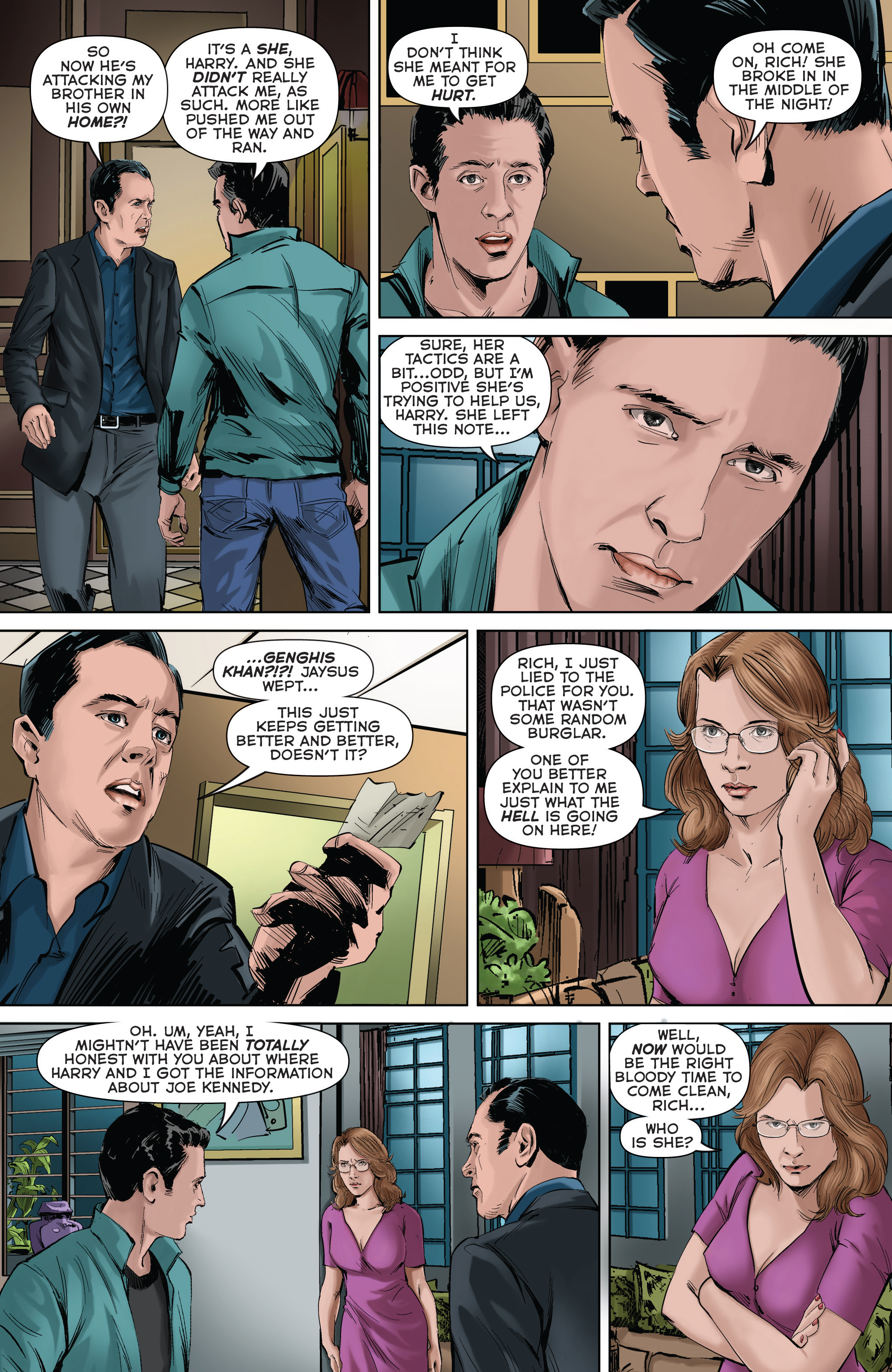 Read online Stan Lee's Lucky Man comic -  Issue #3 - 5