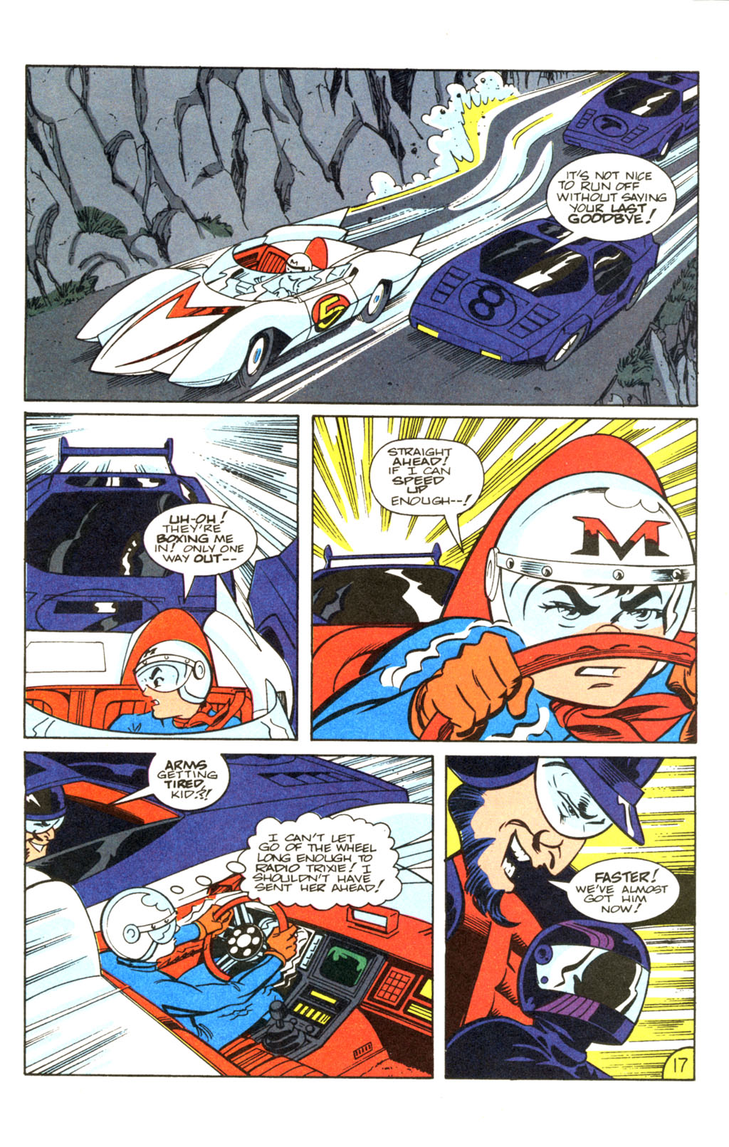 Read online Speed Racer (1987) comic -  Issue #36 - 22