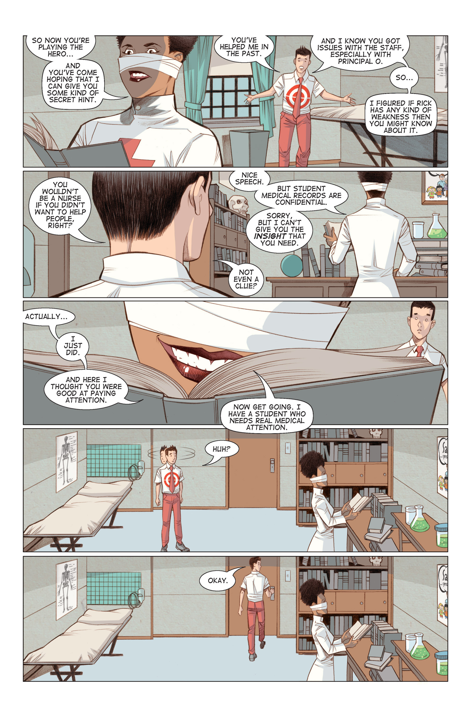 Read online Five Weapons comic -  Issue #2 - 15