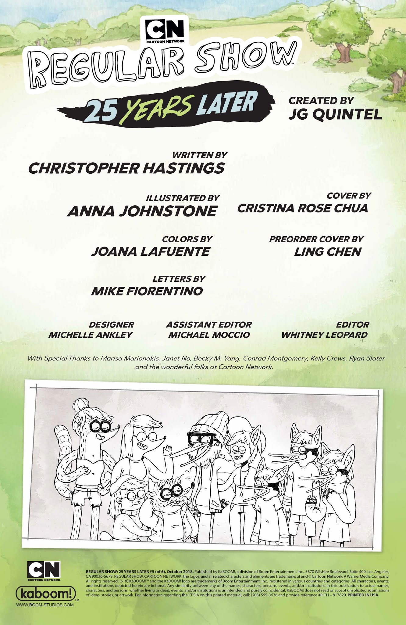 Read online Regular Show: 25 Years Later comic -  Issue #5 - 2