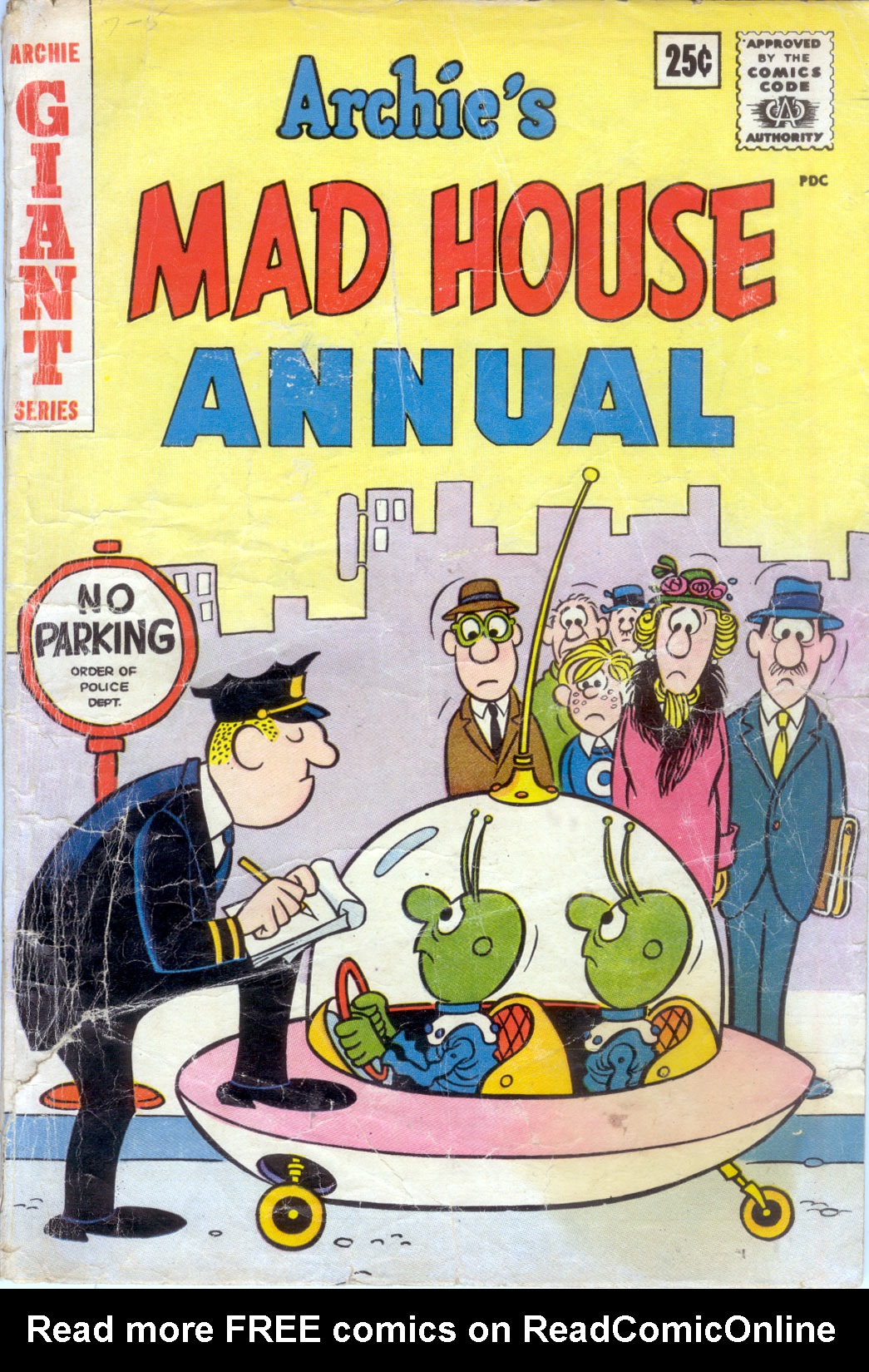 Read online Archie's Madhouse comic -  Issue # _Annual 1 - 1