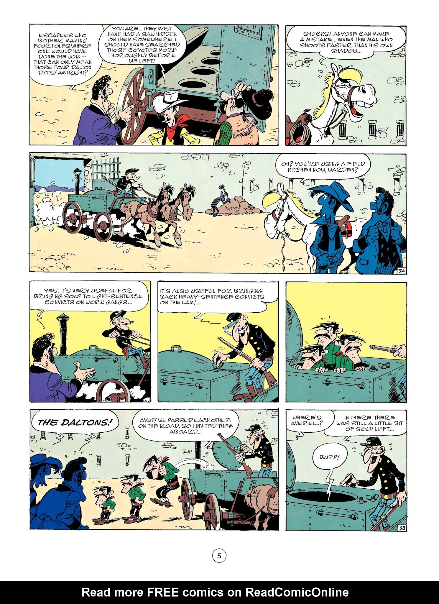 Read online A Lucky Luke Adventure comic -  Issue #58 - 5