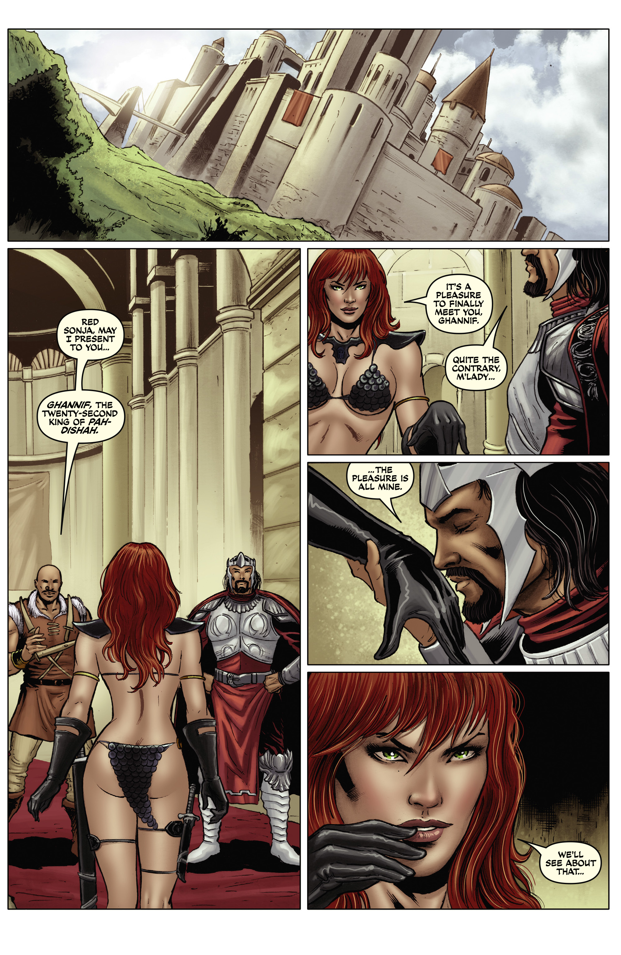 Read online Red Sonja Omnibus comic -  Issue # TPB 2 - 289