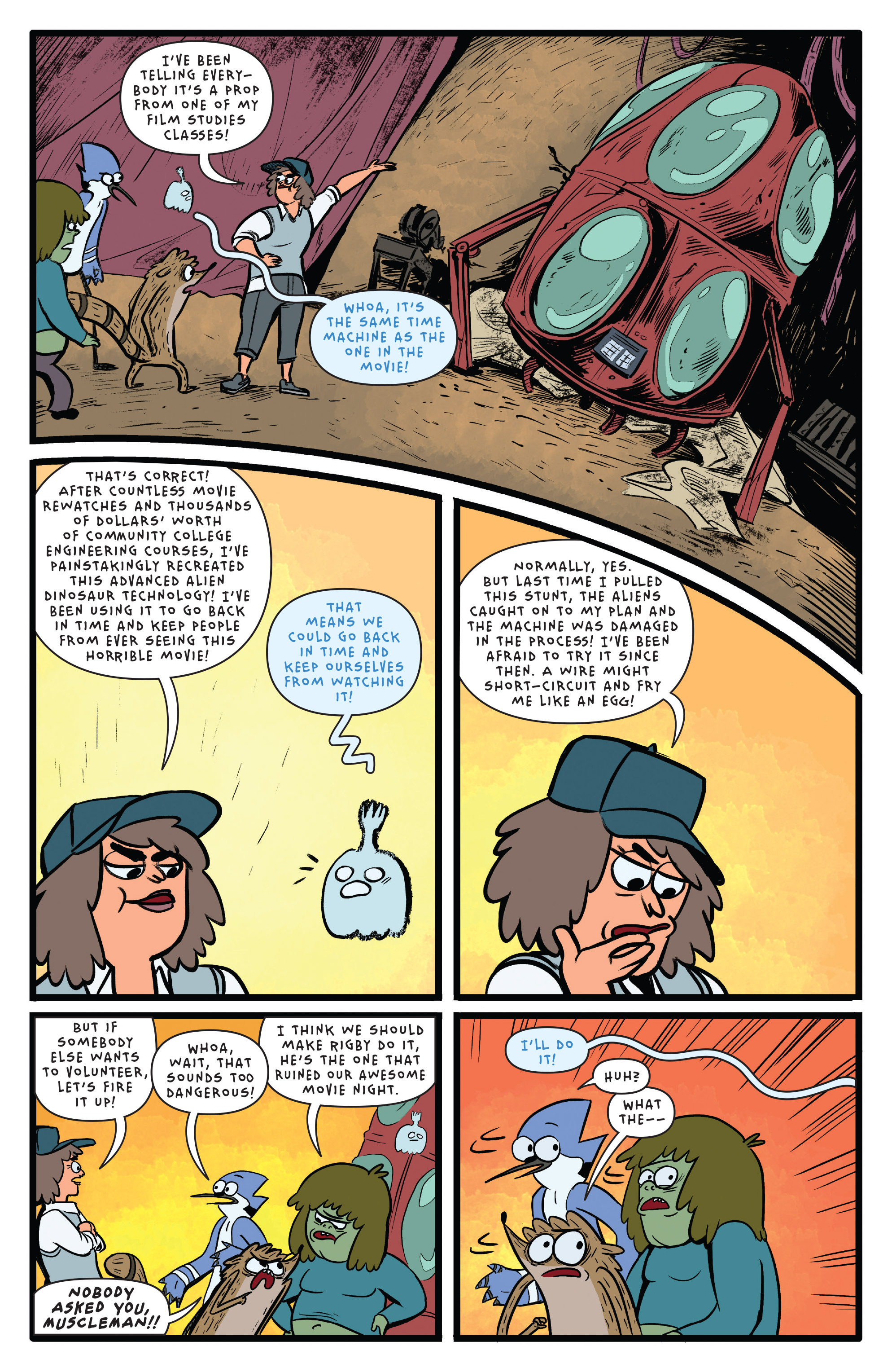 Read online Regular Show comic -  Issue #24 - 12