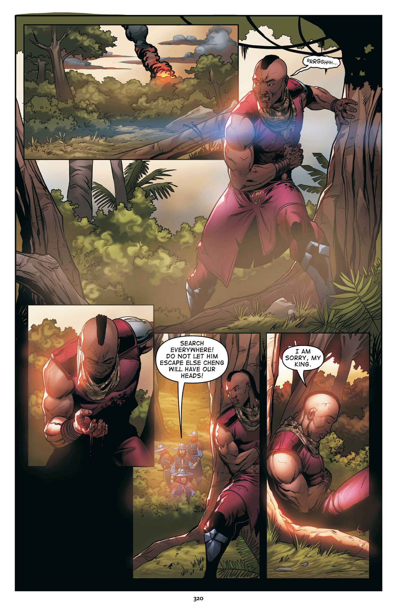 Read online Malika: Warrior Queen comic -  Issue # TPB 1 (Part 4) - 22