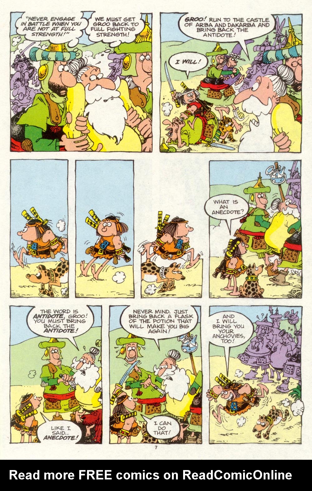 Read online Sergio Aragonés Groo the Wanderer comic -  Issue #93 - 8