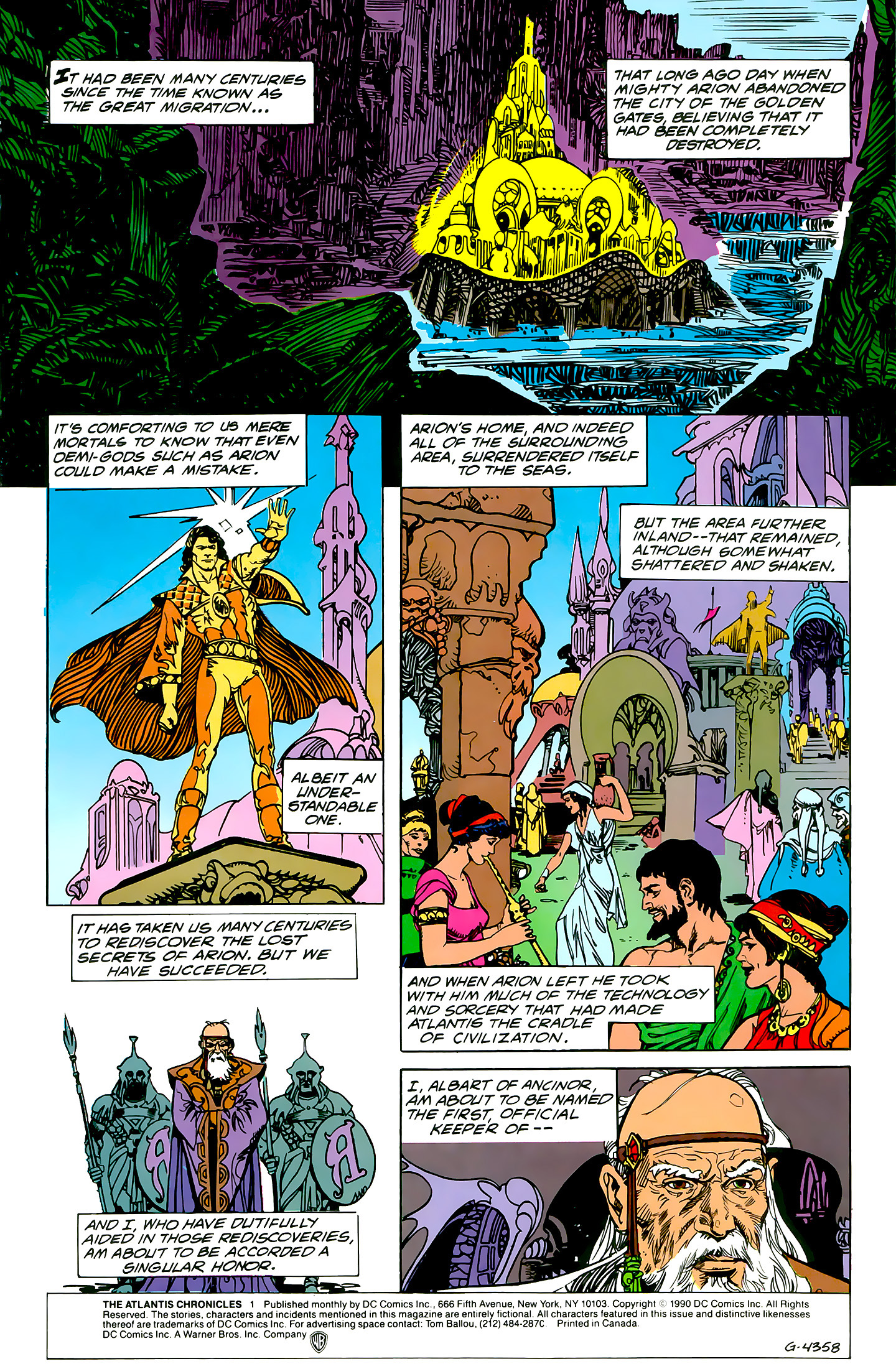 Read online Atlantis Chronicles comic -  Issue #1 - 2