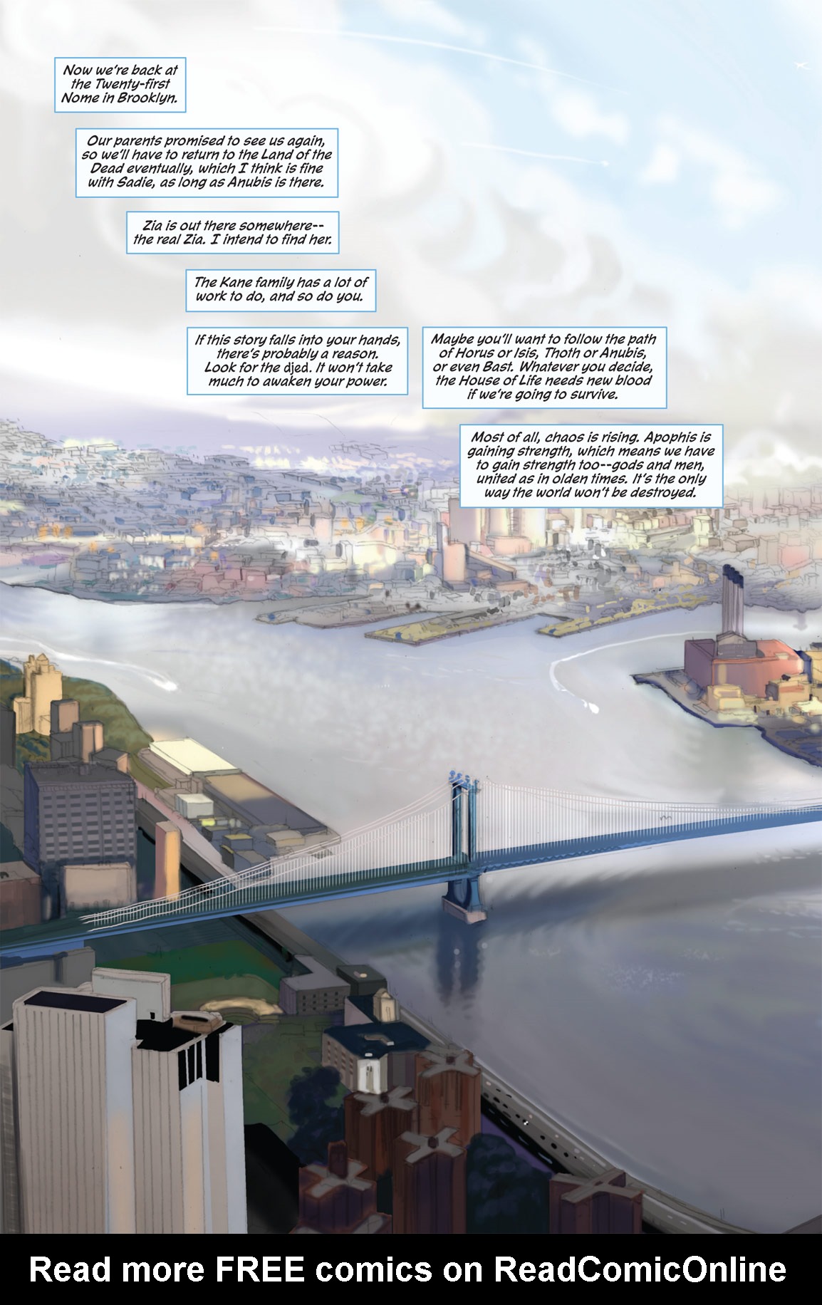 Read online The Kane Chronicles comic -  Issue # TPB 1 - 190