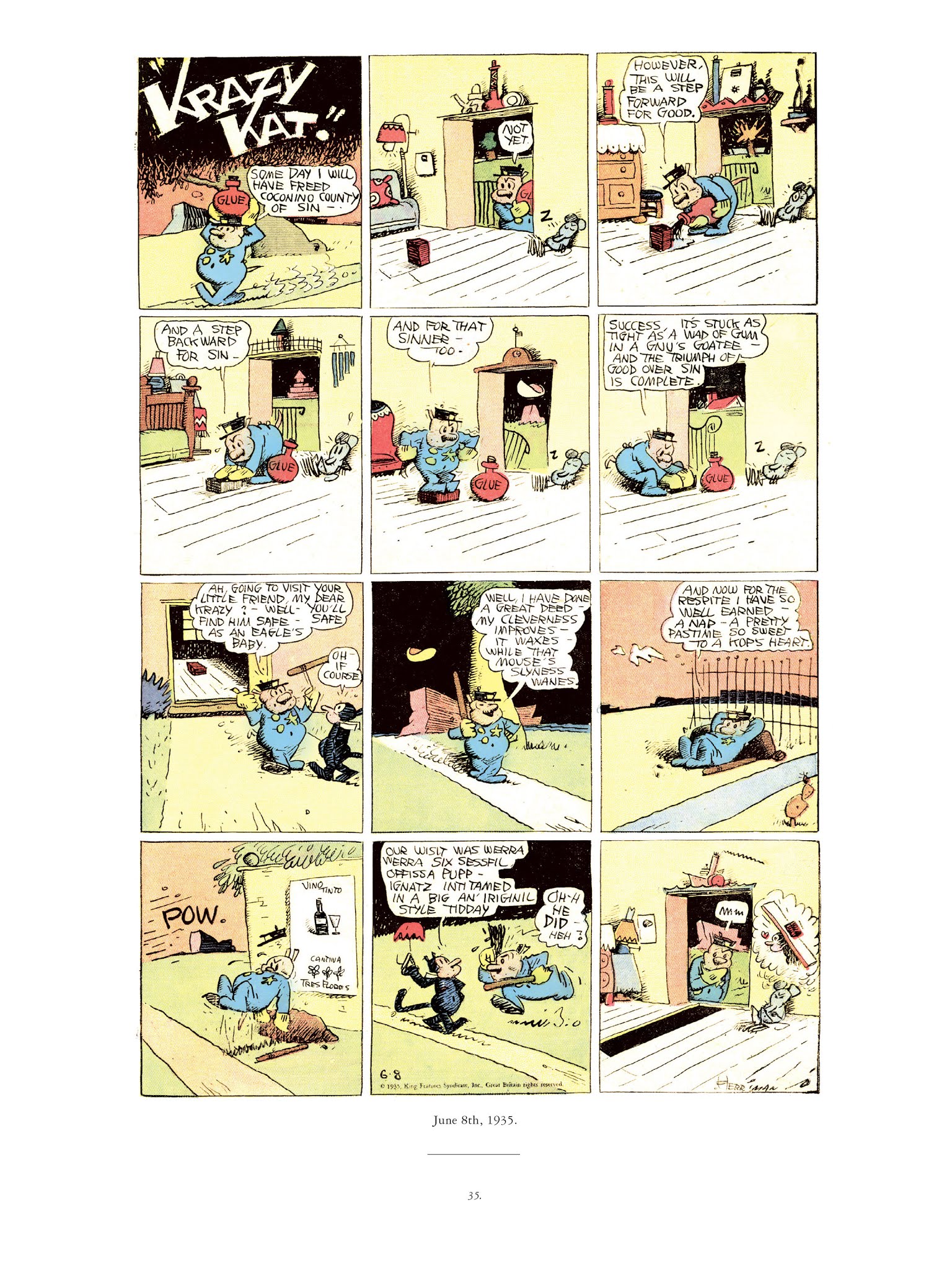 Read online Krazy & Ignatz comic -  Issue # TPB 9 - 33