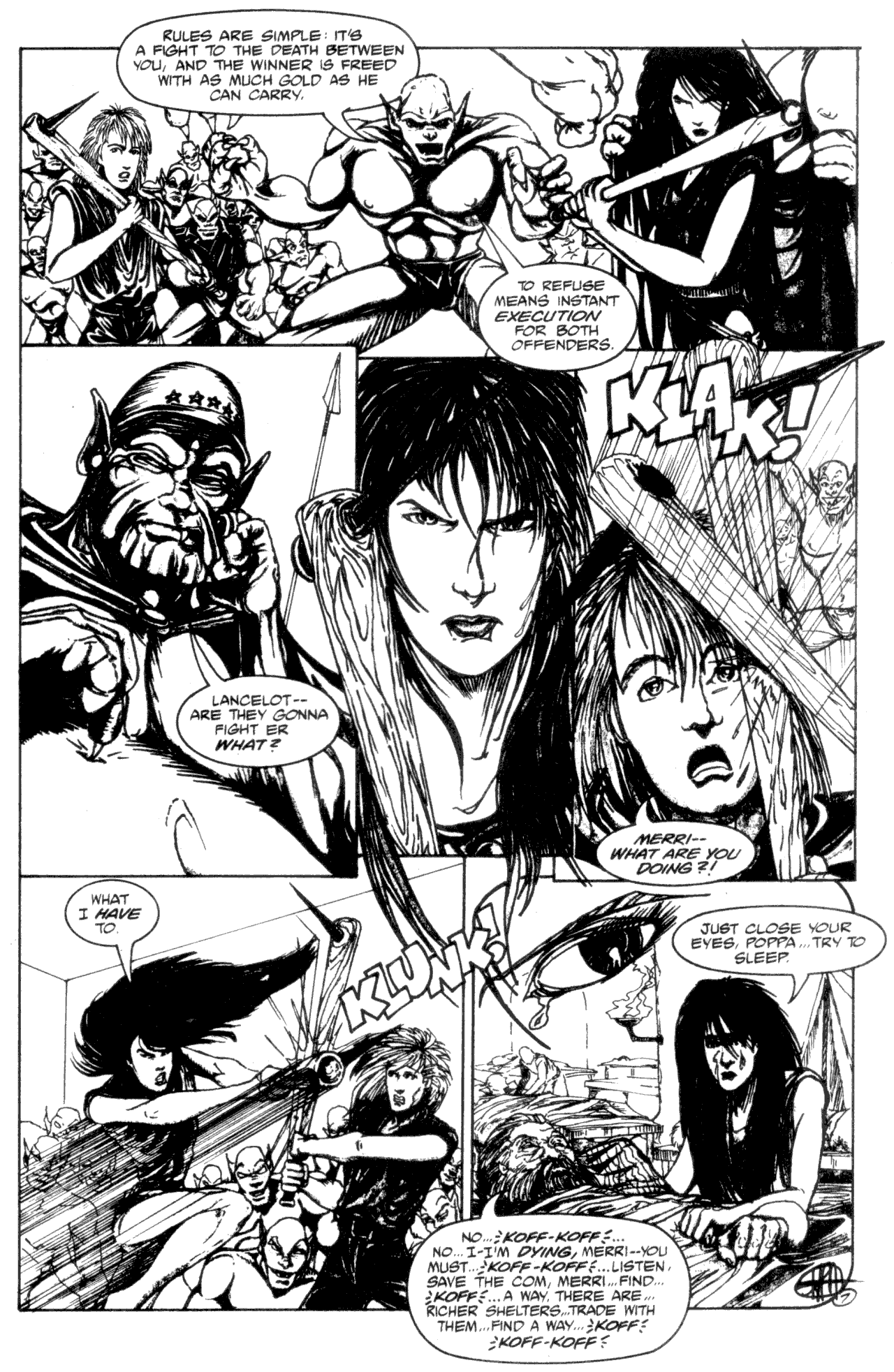 Read online Shattered Earth comic -  Issue #7 - 27