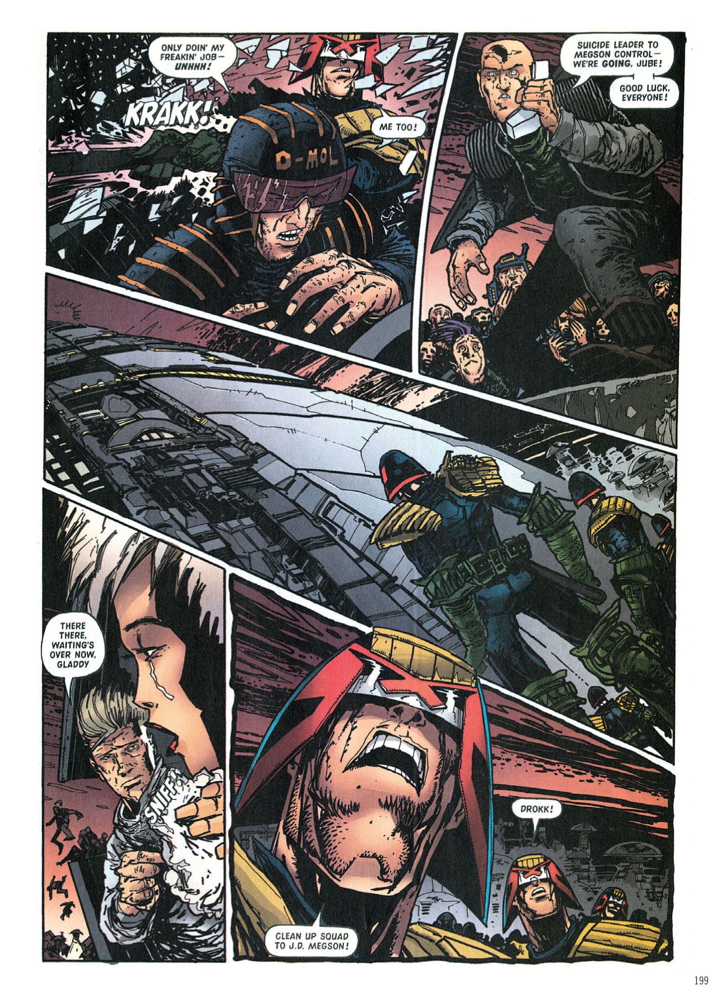 Read online Judge Dredd: The Complete Case Files comic -  Issue # TPB 31 - 200