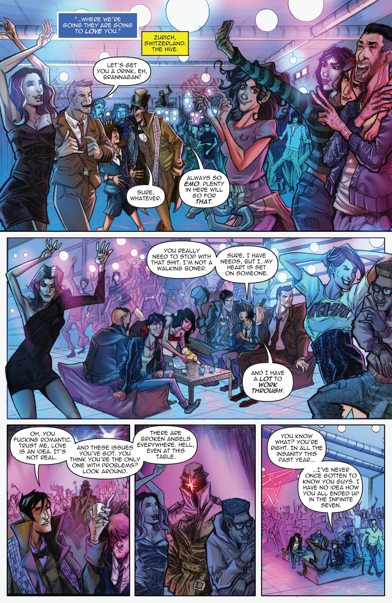 Read online Infinite Seven comic -  Issue #6 - 11