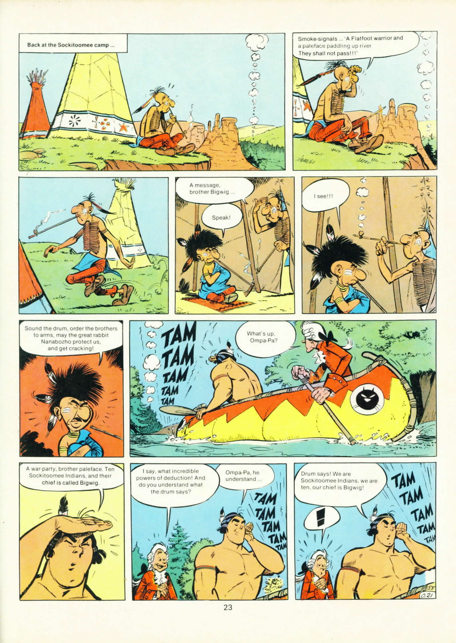 Read online Ompa-pa the Redskin comic -  Issue #1 - 24