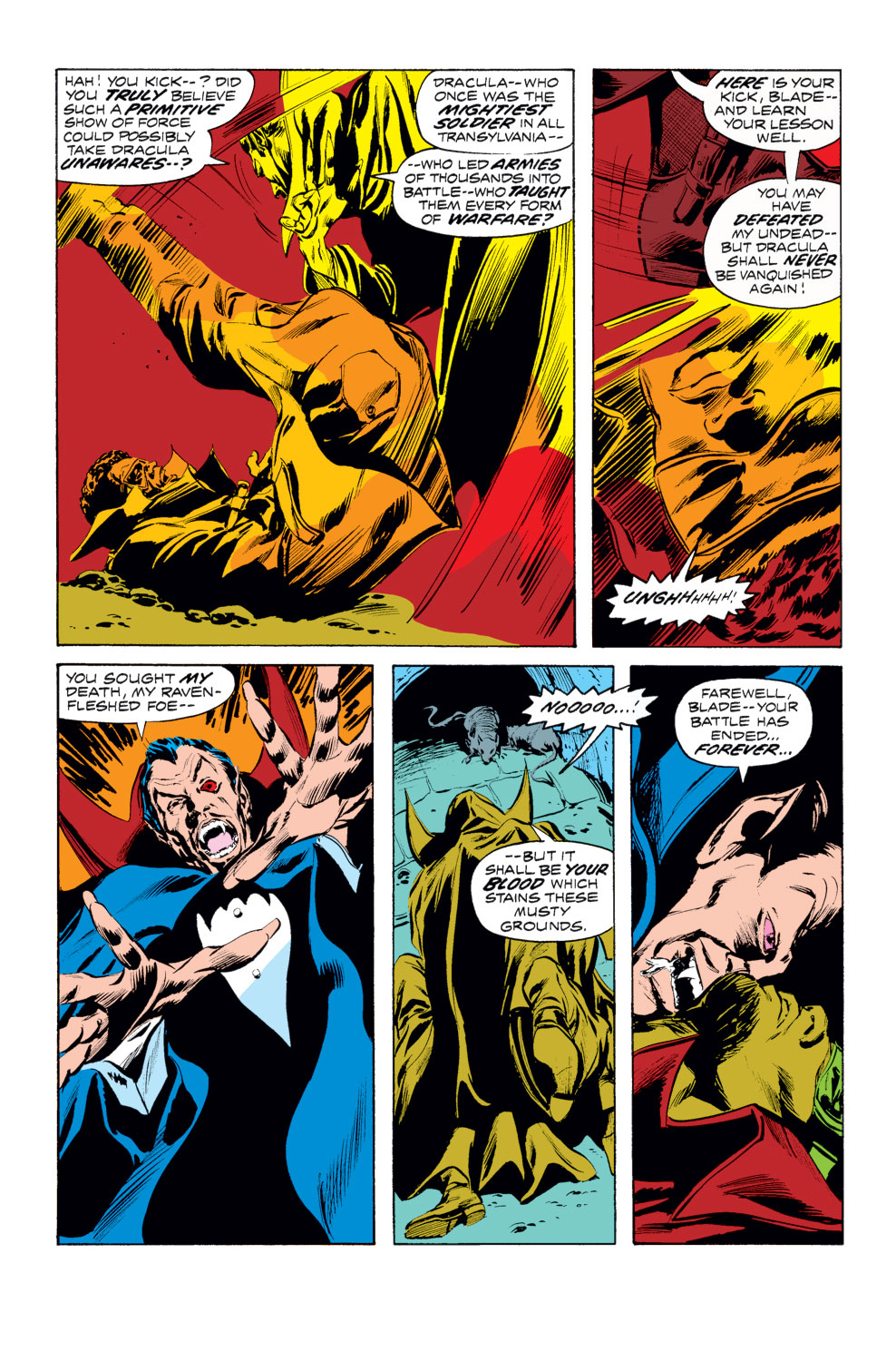 Read online Tomb of Dracula (1972) comic -  Issue #17 - 4