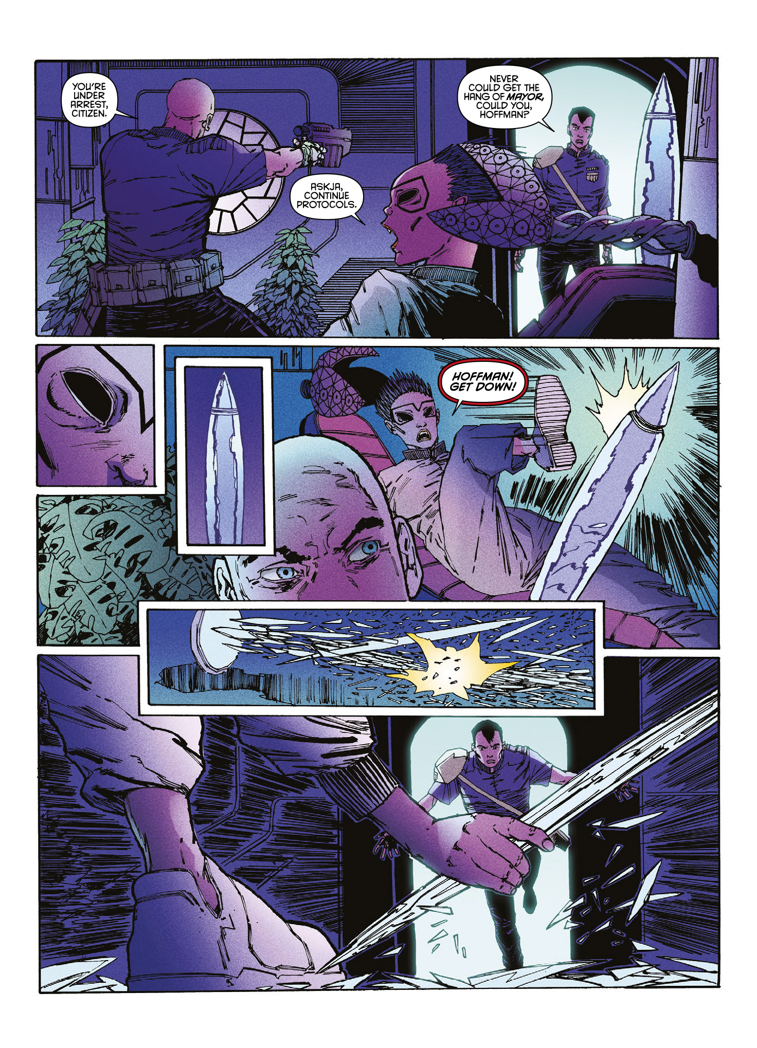 Read online Judge Dredd Megazine (Vol. 5) comic -  Issue #423 - 110