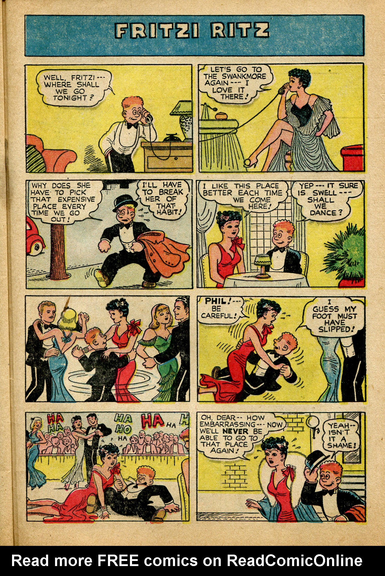 Read online Fritzi Ritz (1953) comic -  Issue #40 - 31