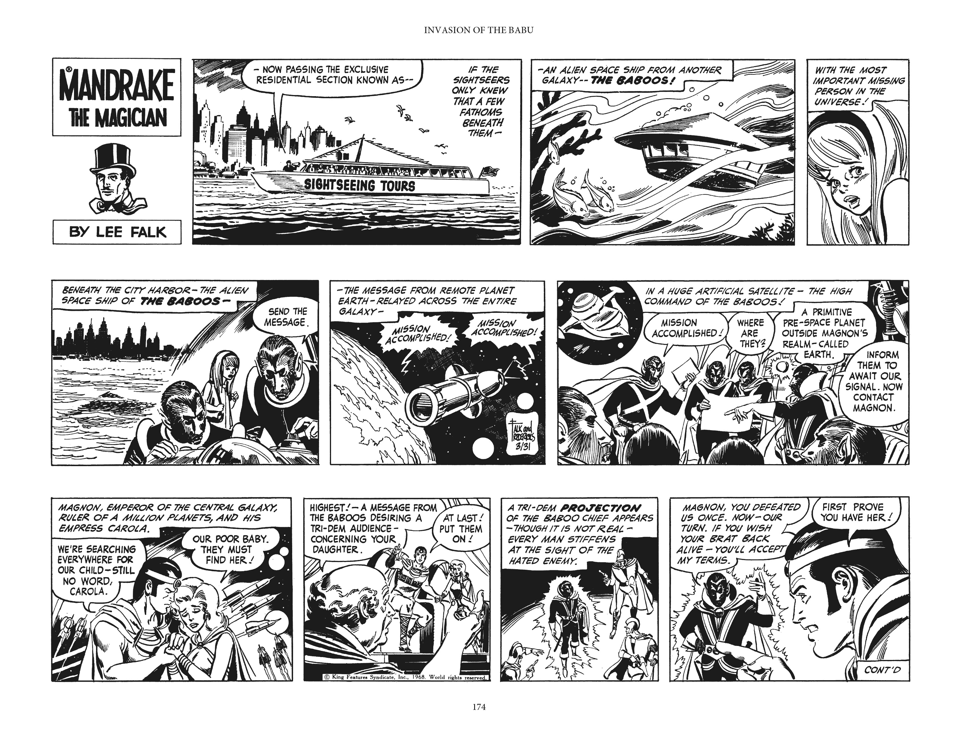 Read online Mandrake the Magician: The Fred Fredricks Sundays comic -  Issue # TPB (Part 2) - 75