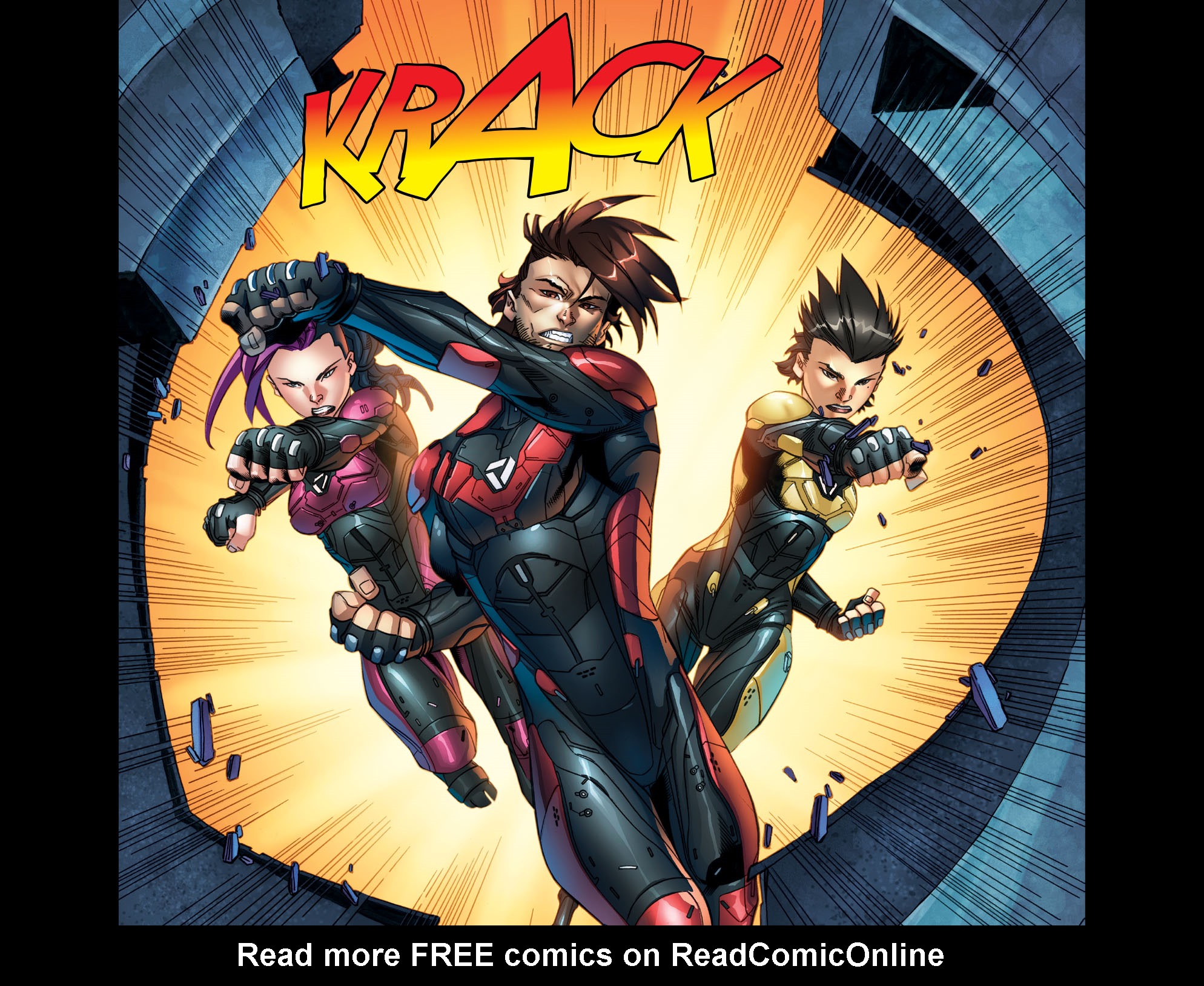 Read online gen:Lock comic -  Issue #10 - 15