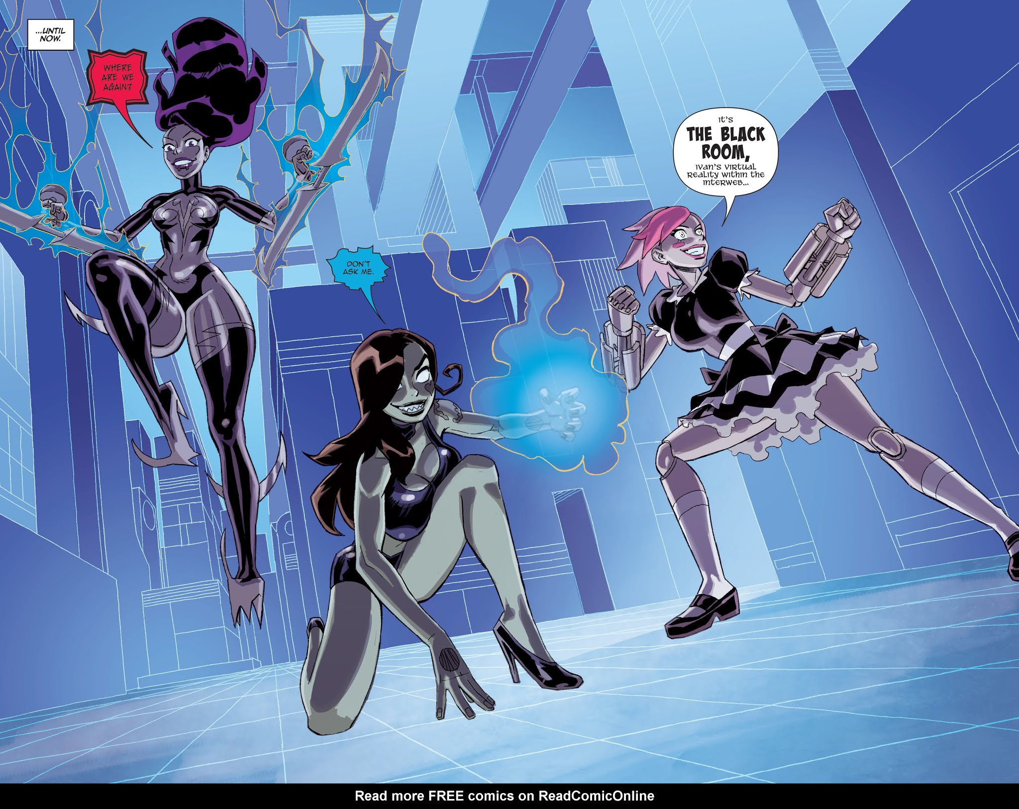 Read online Danger Doll Squad: Galactic Gladiators comic -  Issue #0 - 17