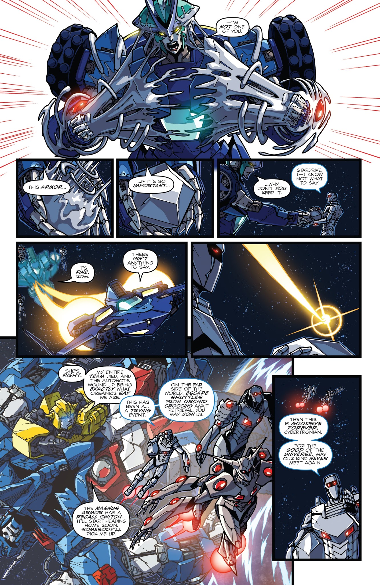 Read online ROM vs. Transformers: Shining Armor comic -  Issue #5 - 20