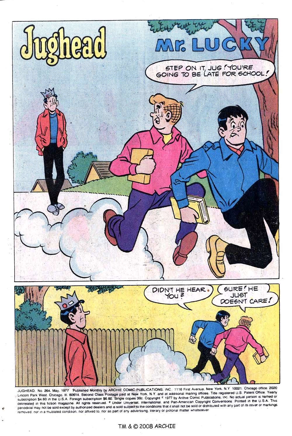 Read online Jughead (1965) comic -  Issue #264 - 3