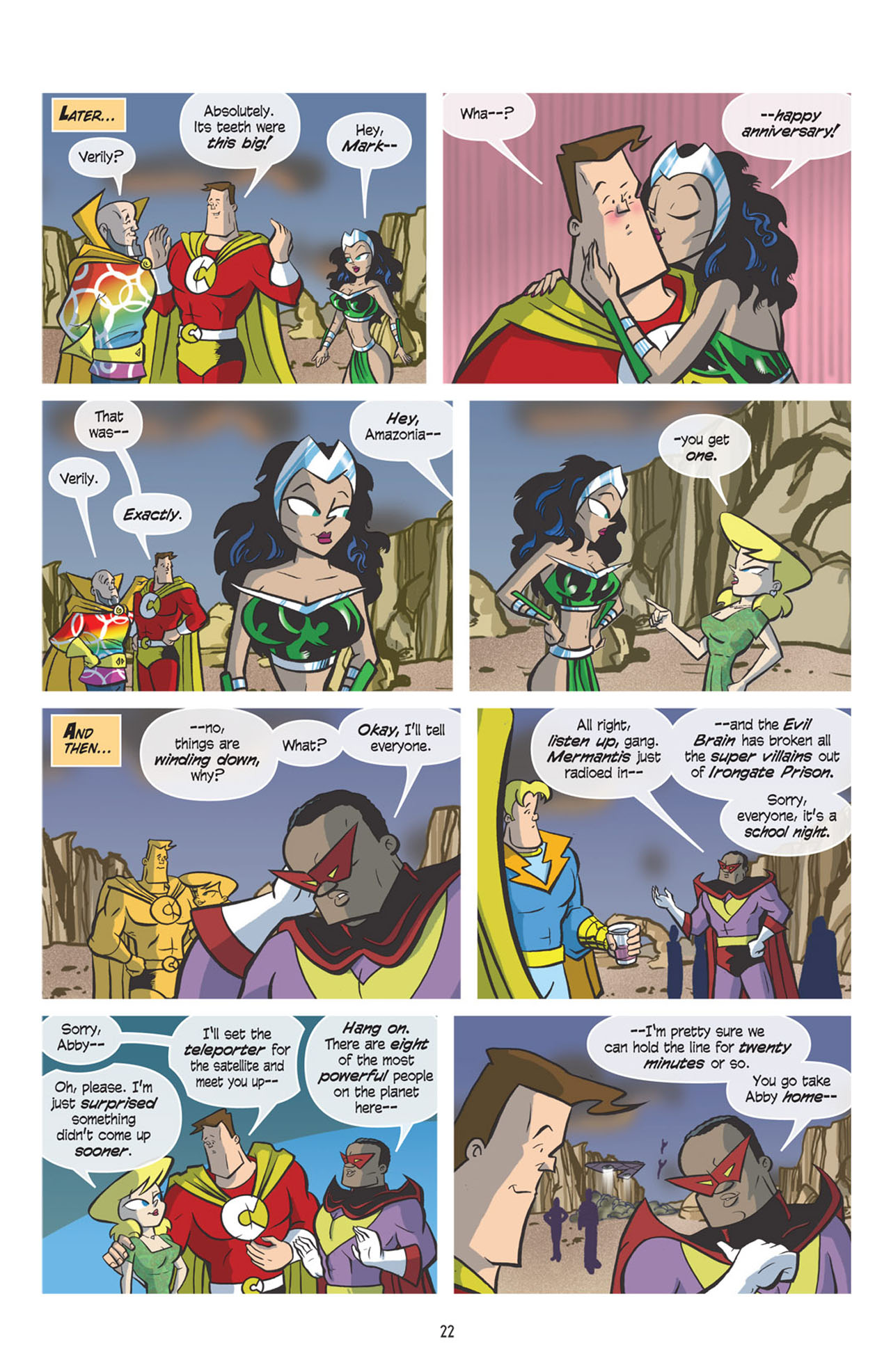 Read online Love and Capes comic -  Issue #4 - 23