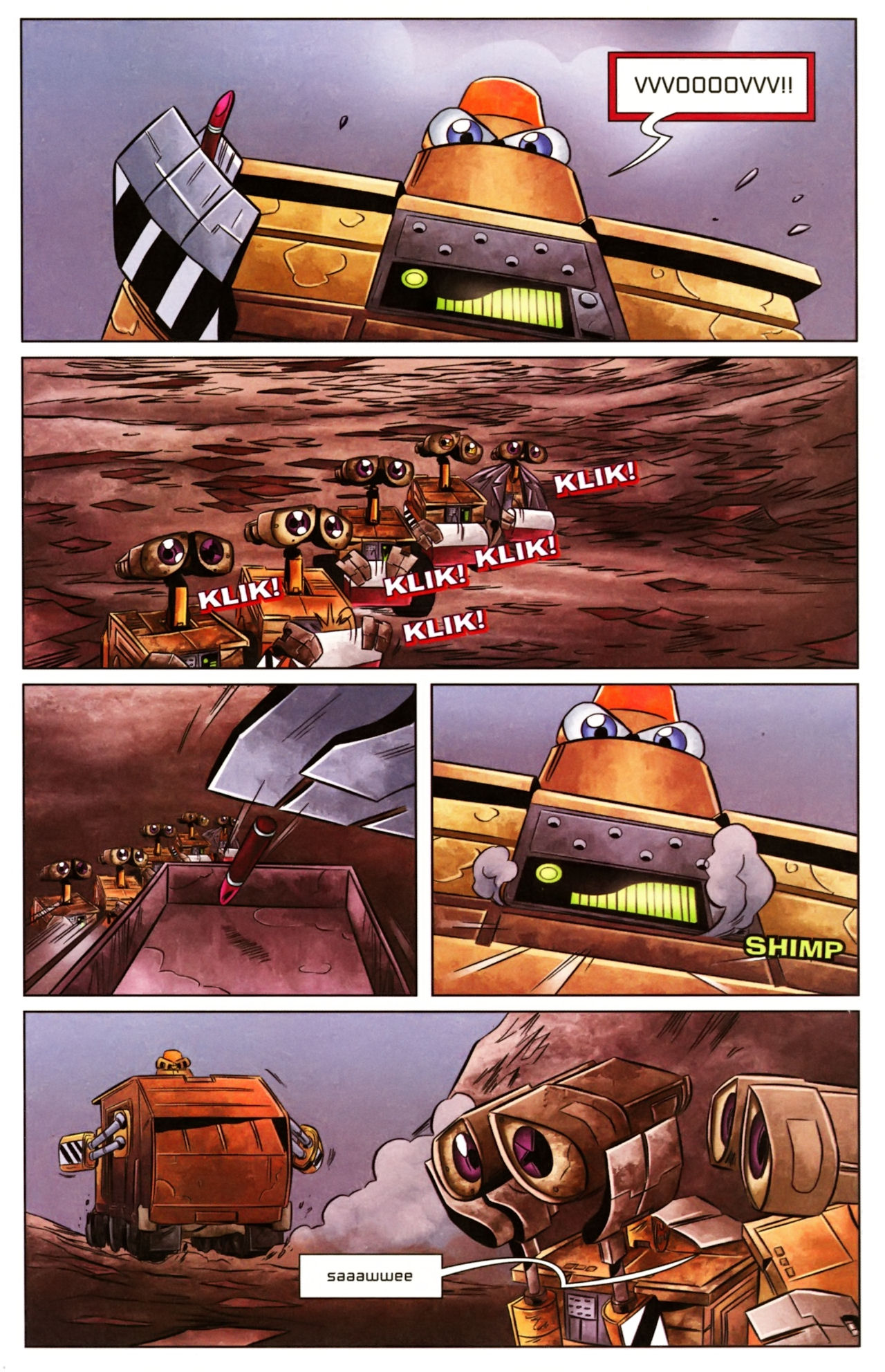 Wall E 2009 Issue 4 Read Wall E 2009 Issue 4 comic online in high