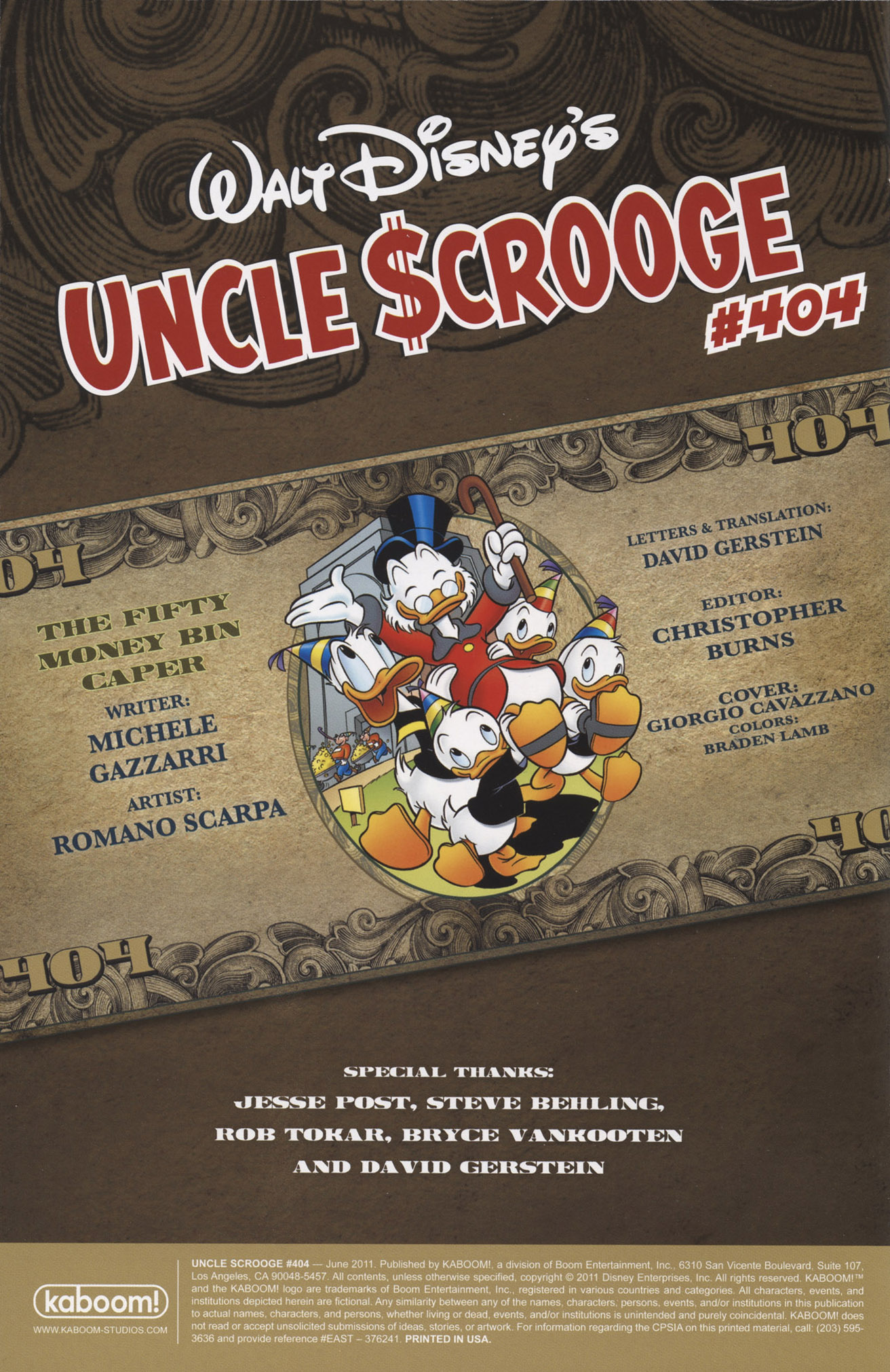 Read online Uncle Scrooge (1953) comic -  Issue #404 - 2