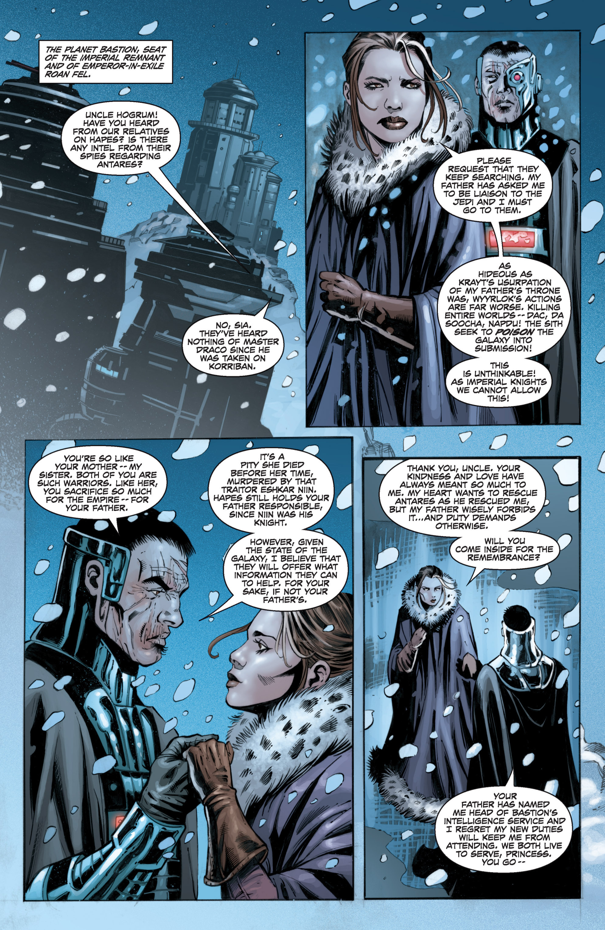 Read online Star Wars: Legacy War comic -  Issue #1 - 13