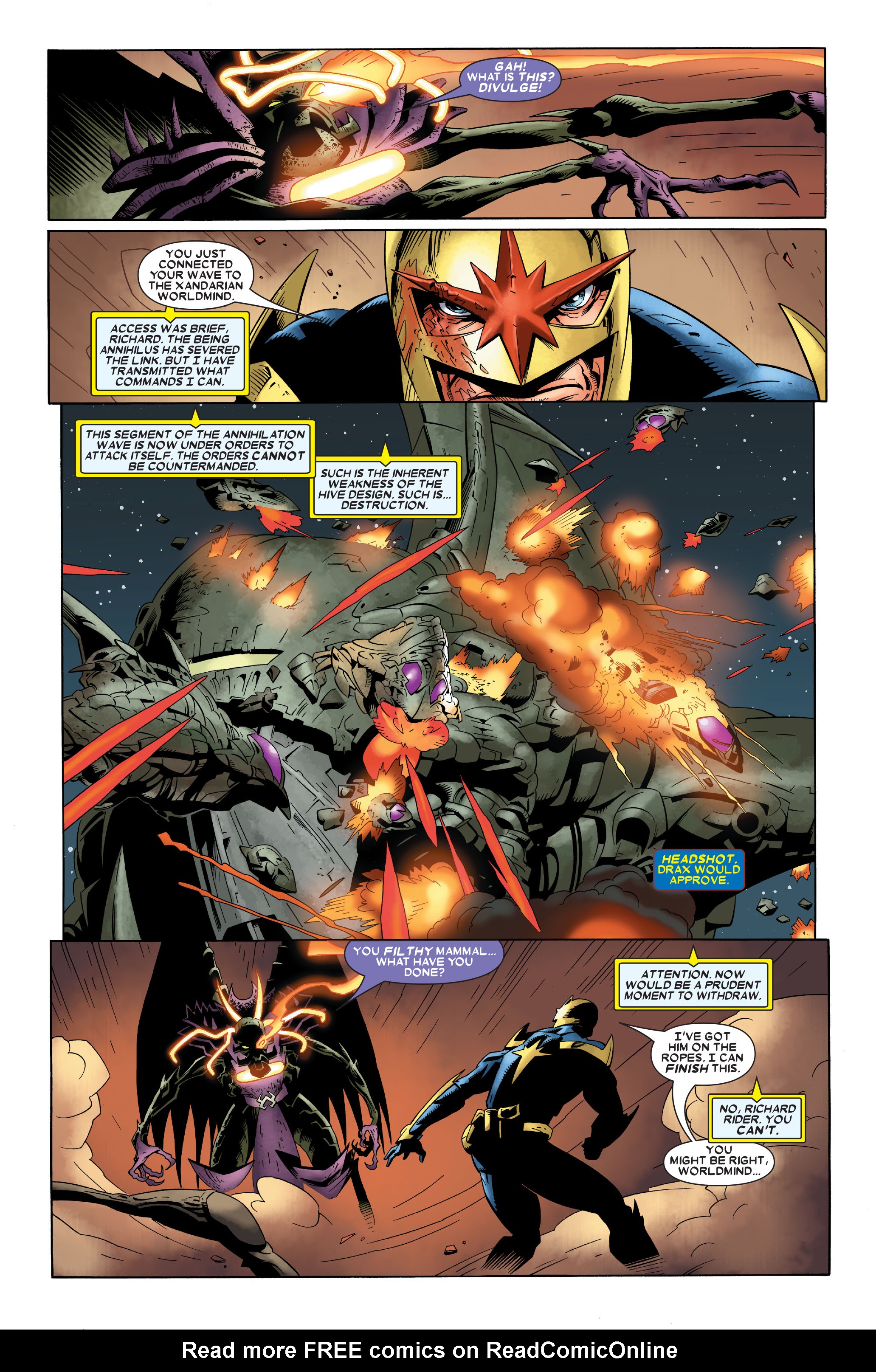 Read online Annihilation: Nova comic -  Issue #4 - 23