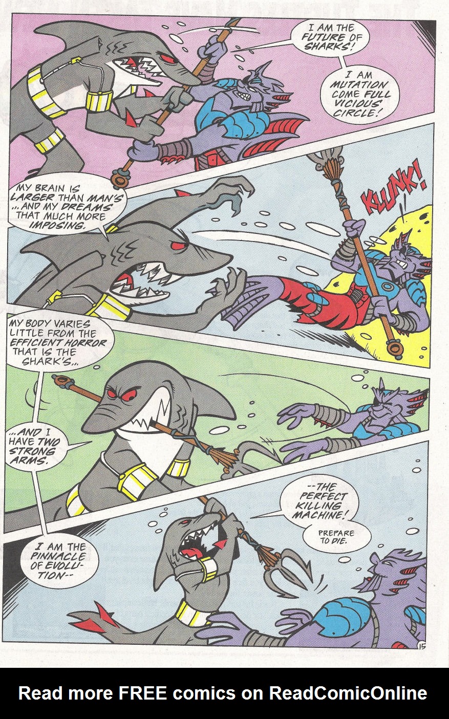 Read online Mighty Mutanimals (1992) comic -  Issue #7 - 17