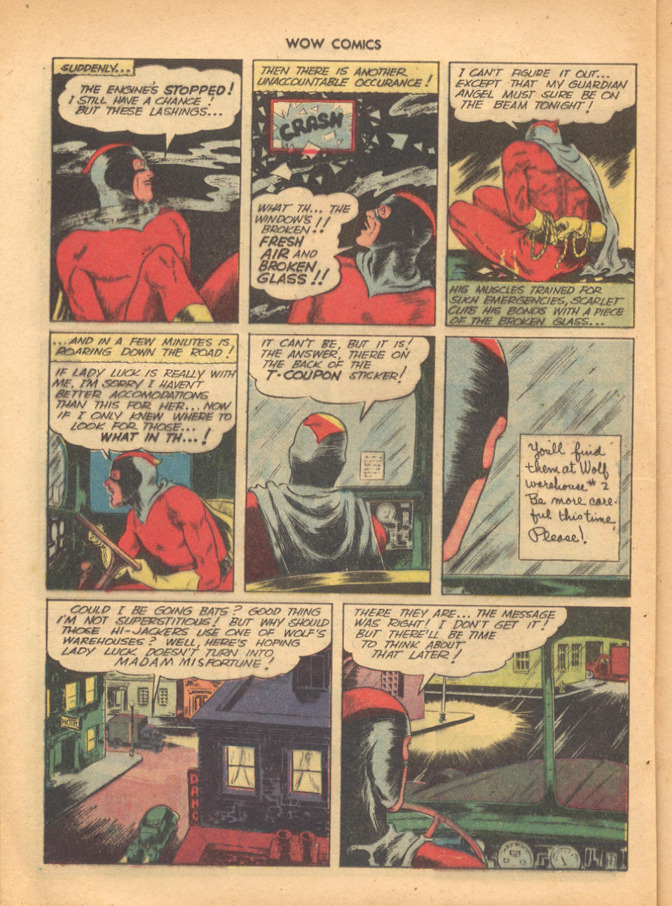 Read online Wow Comics comic -  Issue #34 - 24