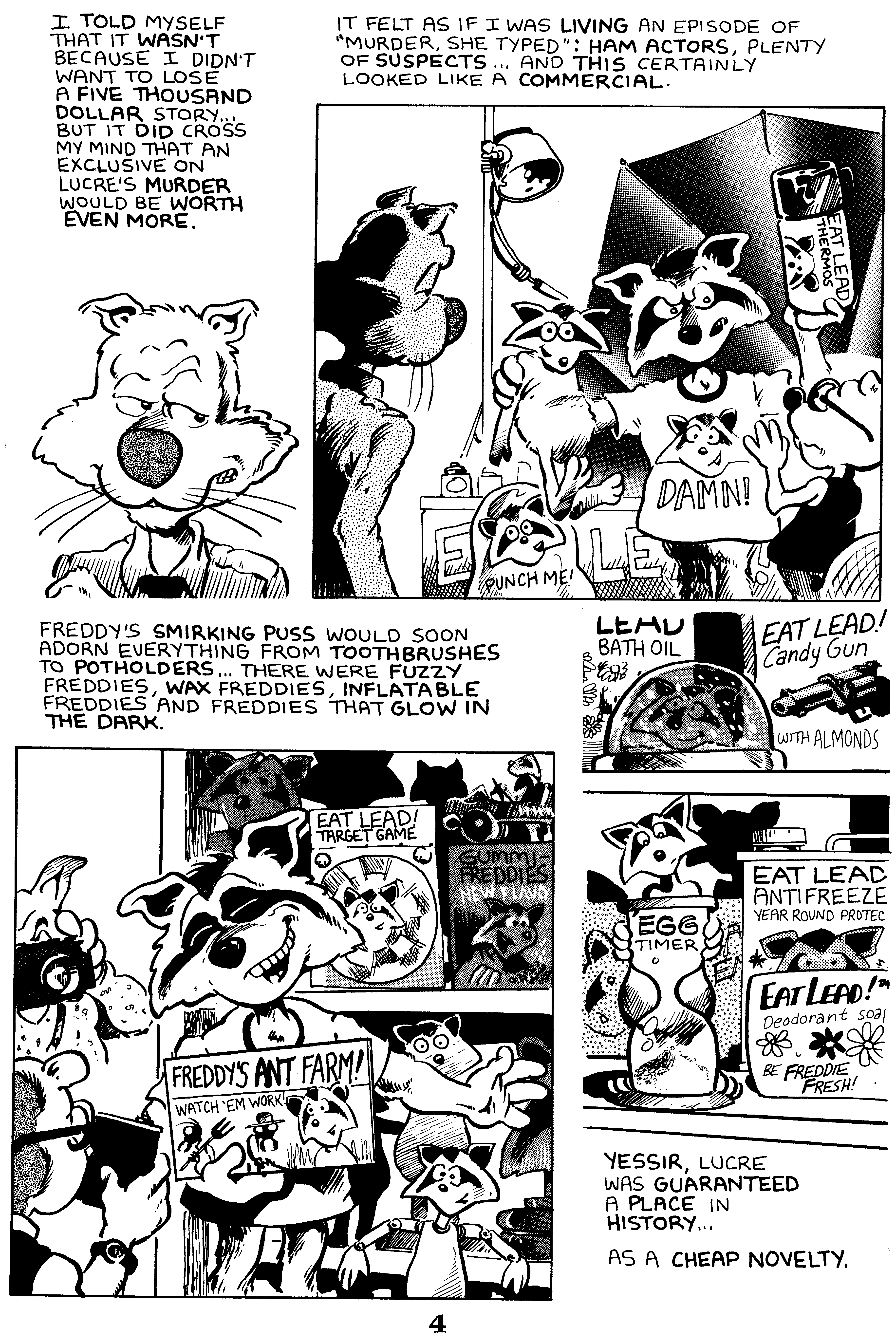 Read online Critters comic -  Issue #36 - 6