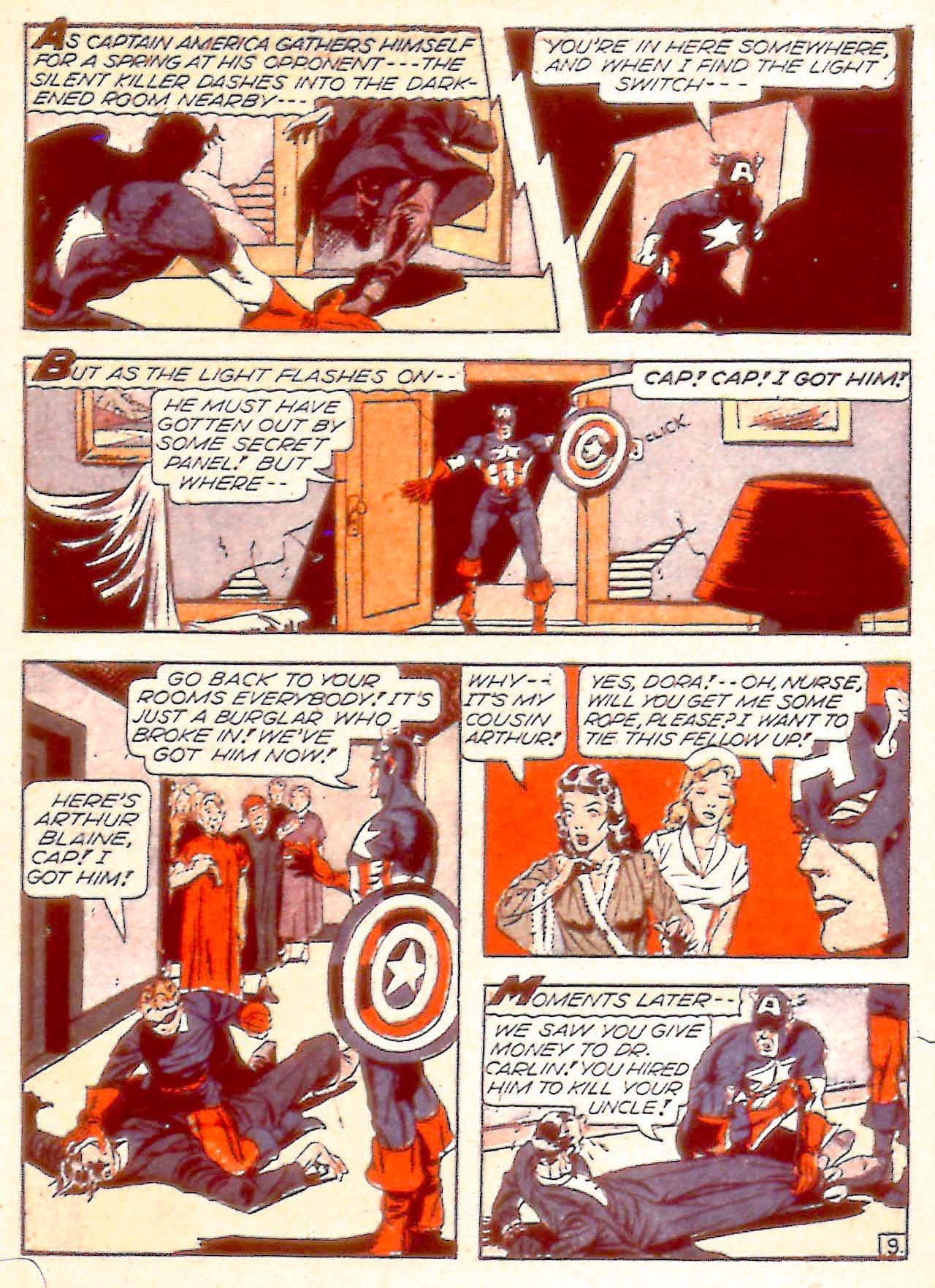 Read online Captain America Comics comic -  Issue #30 - 11