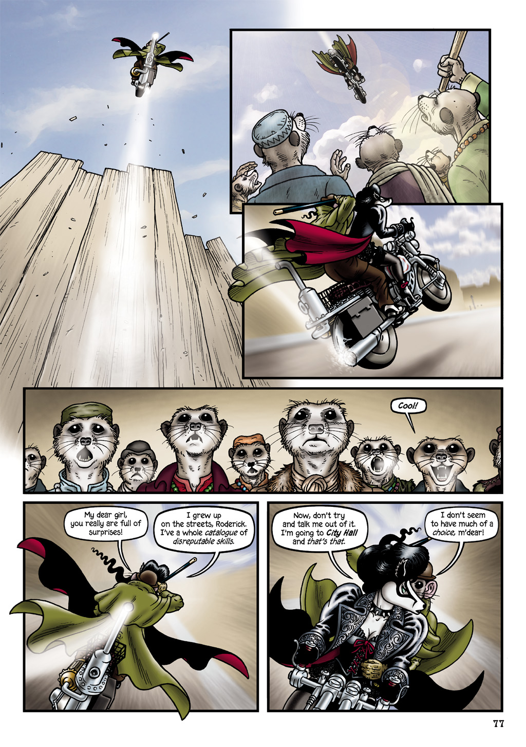 Read online Grandville Bête Noire comic -  Issue # TPB - 80