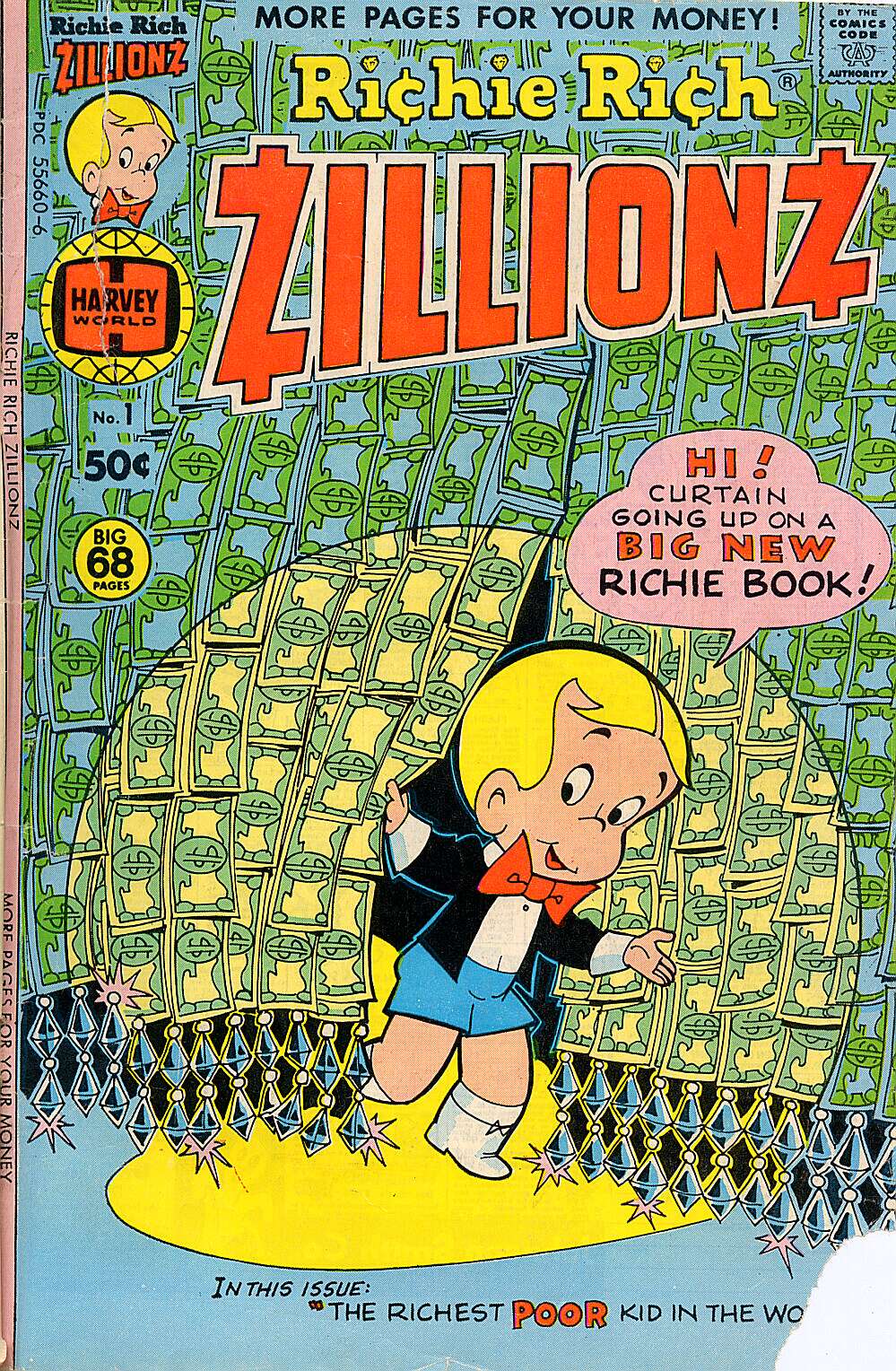 Read online Richie Rich Zillionz comic -  Issue #1 - 1