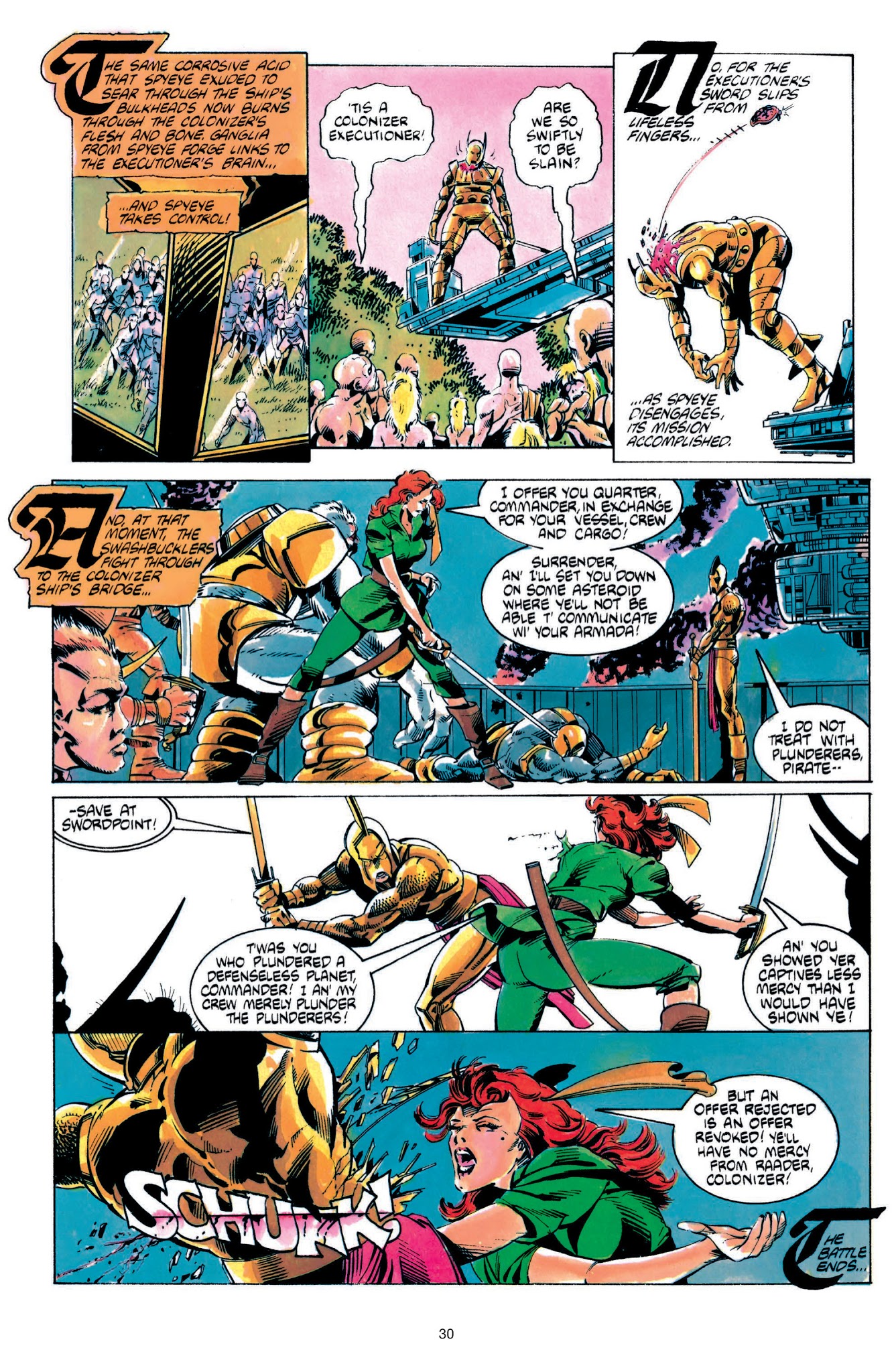 Read online Swords of the Swashbucklers comic -  Issue # TPB - 28