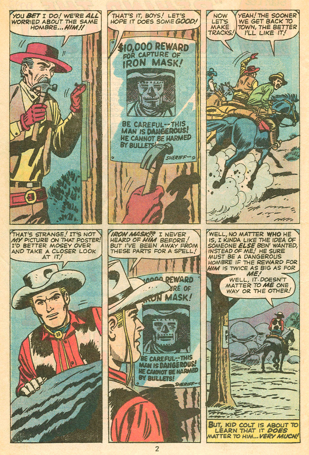 Read online Kid Colt Outlaw comic -  Issue #206 - 4