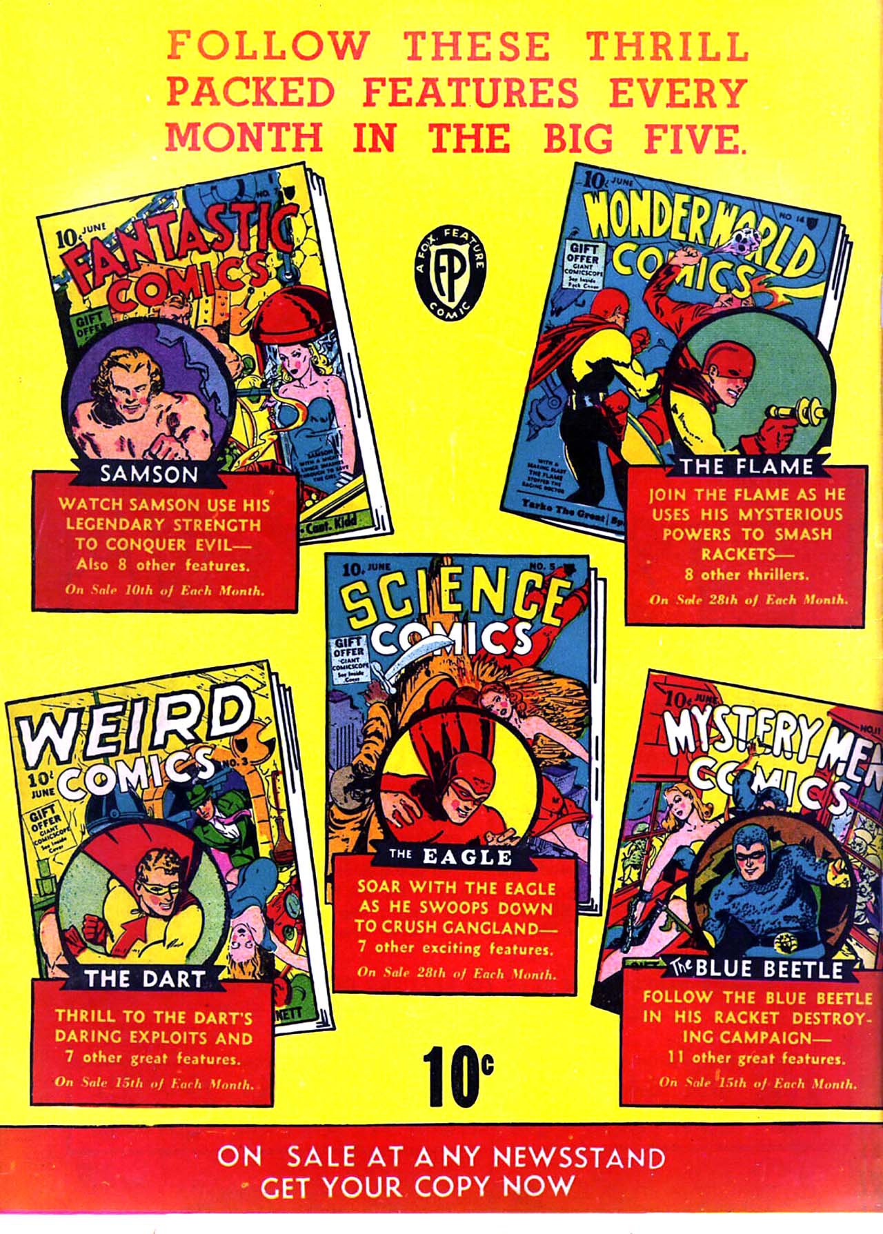 Read online Wonderworld Comics comic -  Issue #17 - 68